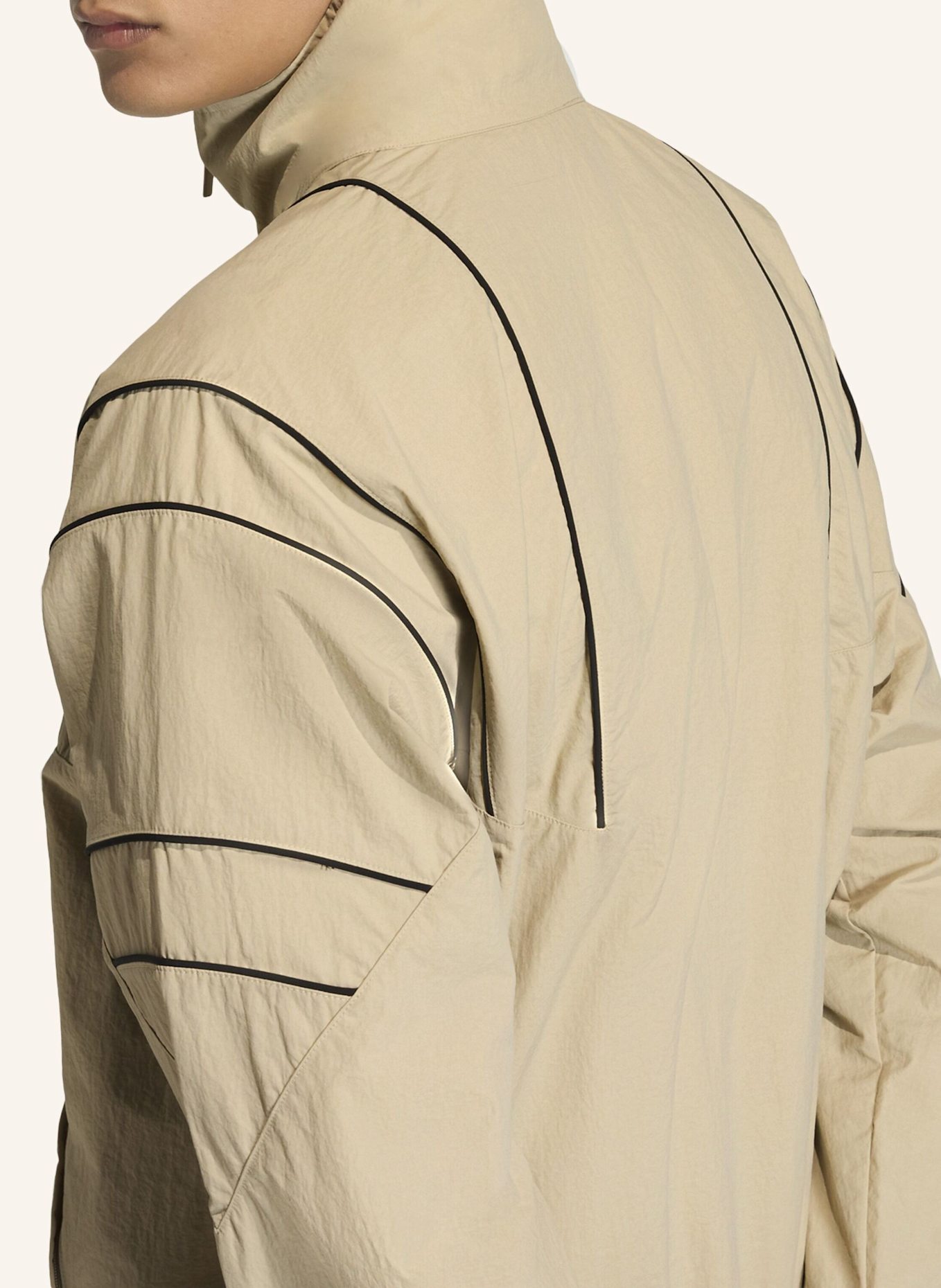adidas Originals CUTLINE TRACK TOP: BEIGE