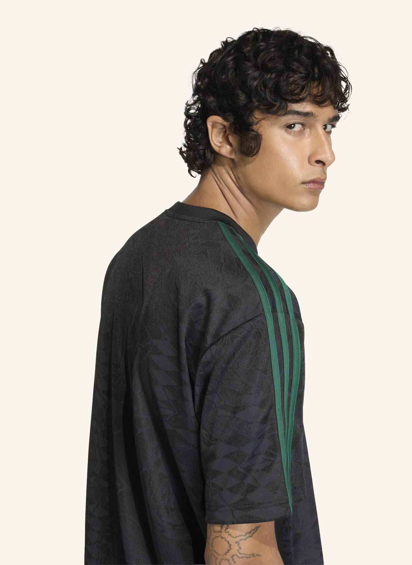 adidas Originals TRIKOT ROSES: SCHWARZ/ GRÜN