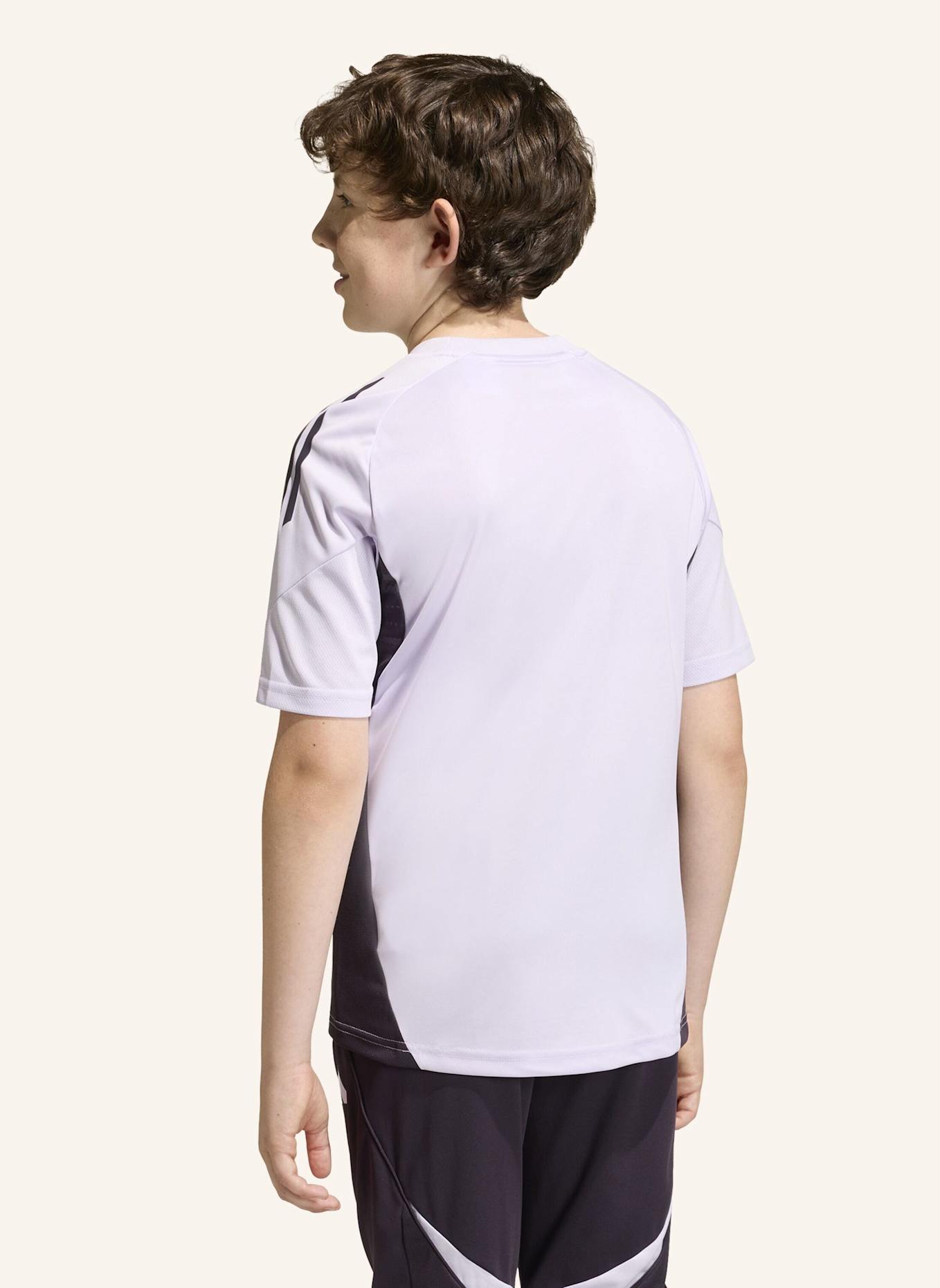 adidas MANCHESTER UNITED TIRO 25 COMPETITION KIDS TRAININGSTRIKOT: LILA/ SCHWARZ