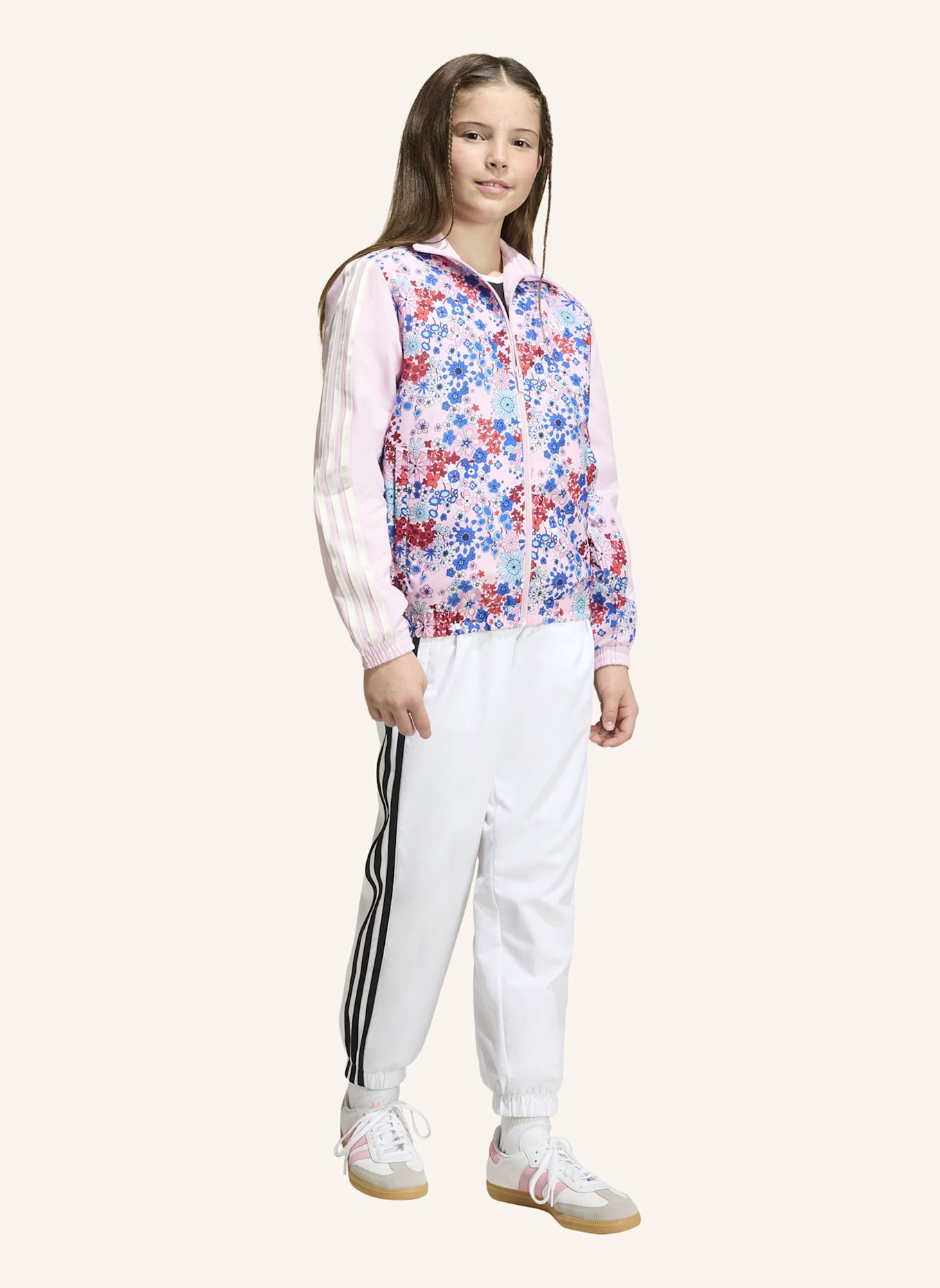 adidas Originals ADIDAS ORIGINALS X LIBERTY LONDON TRACK TOP: ROSA