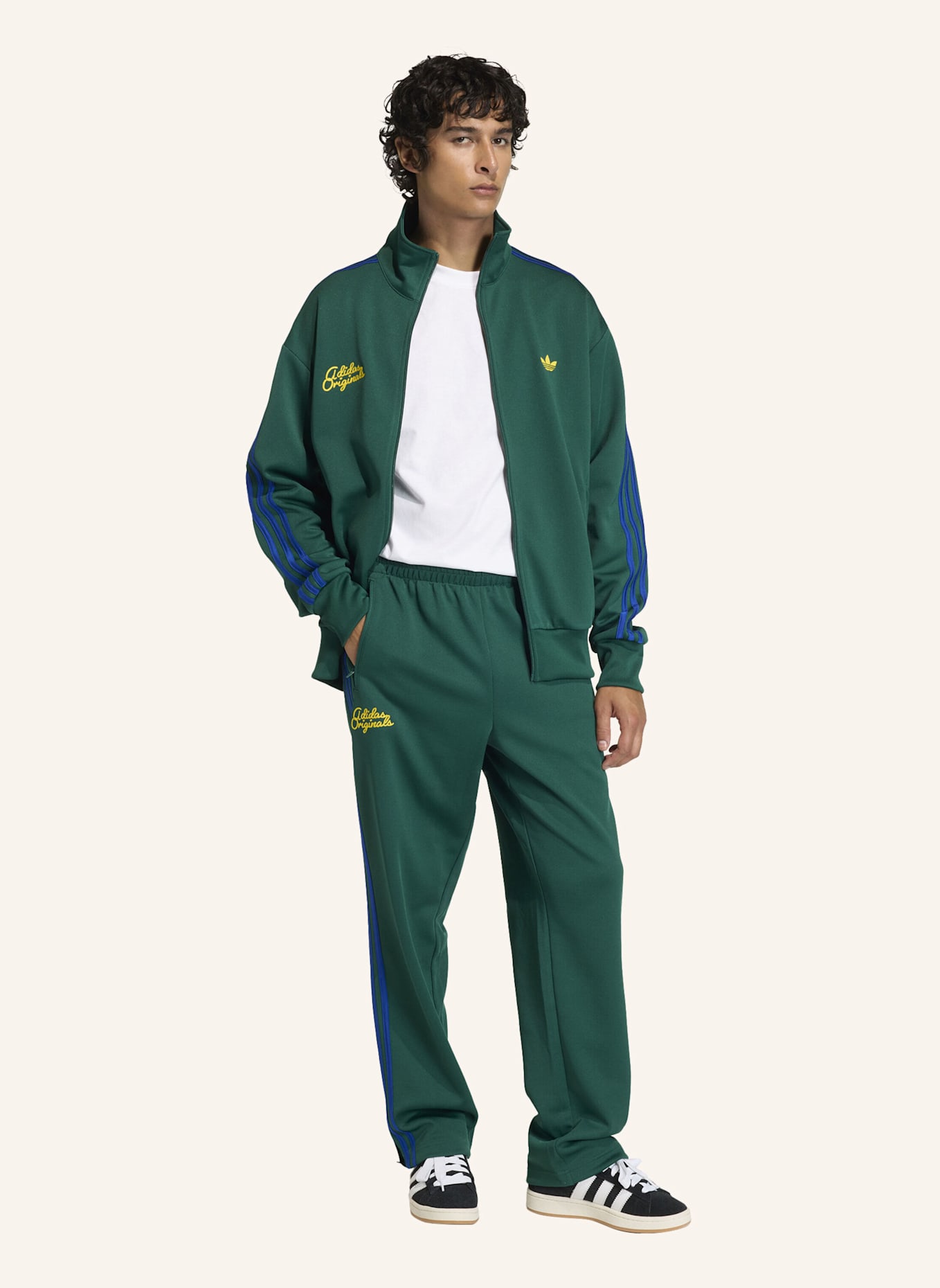 adidas Originals FIREBIRD TRACK TOP ROSES: GRÜN/ BLAU