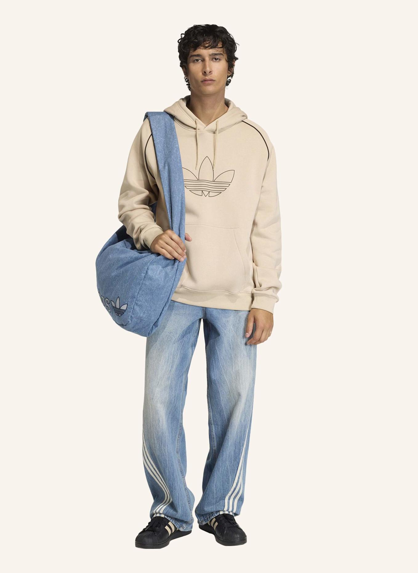 adidas Originals SST HOODIE: BEIGE