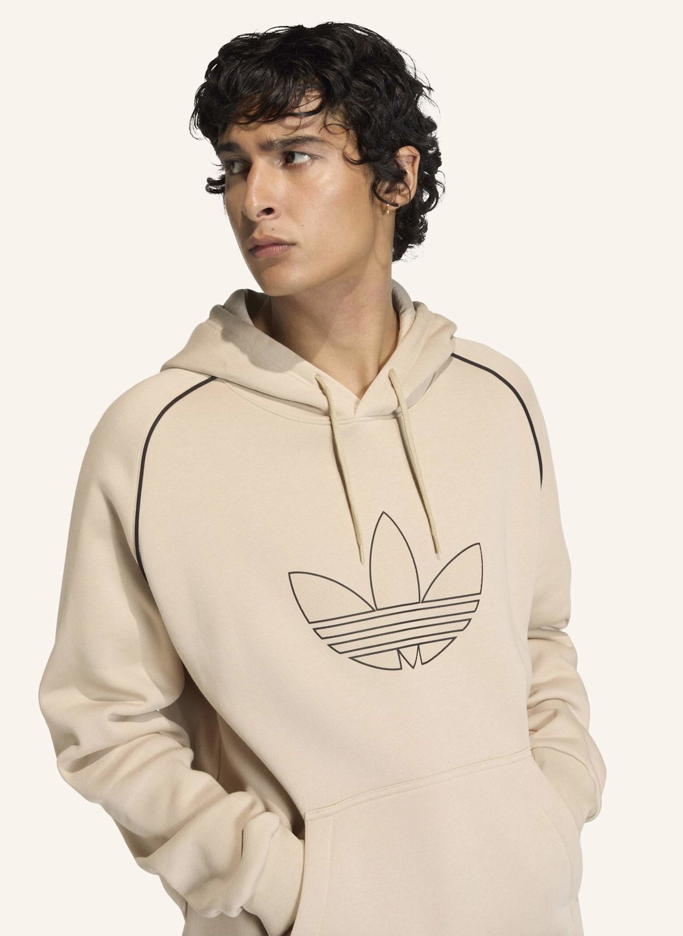 adidas Originals SST HOODIE: BEIGE