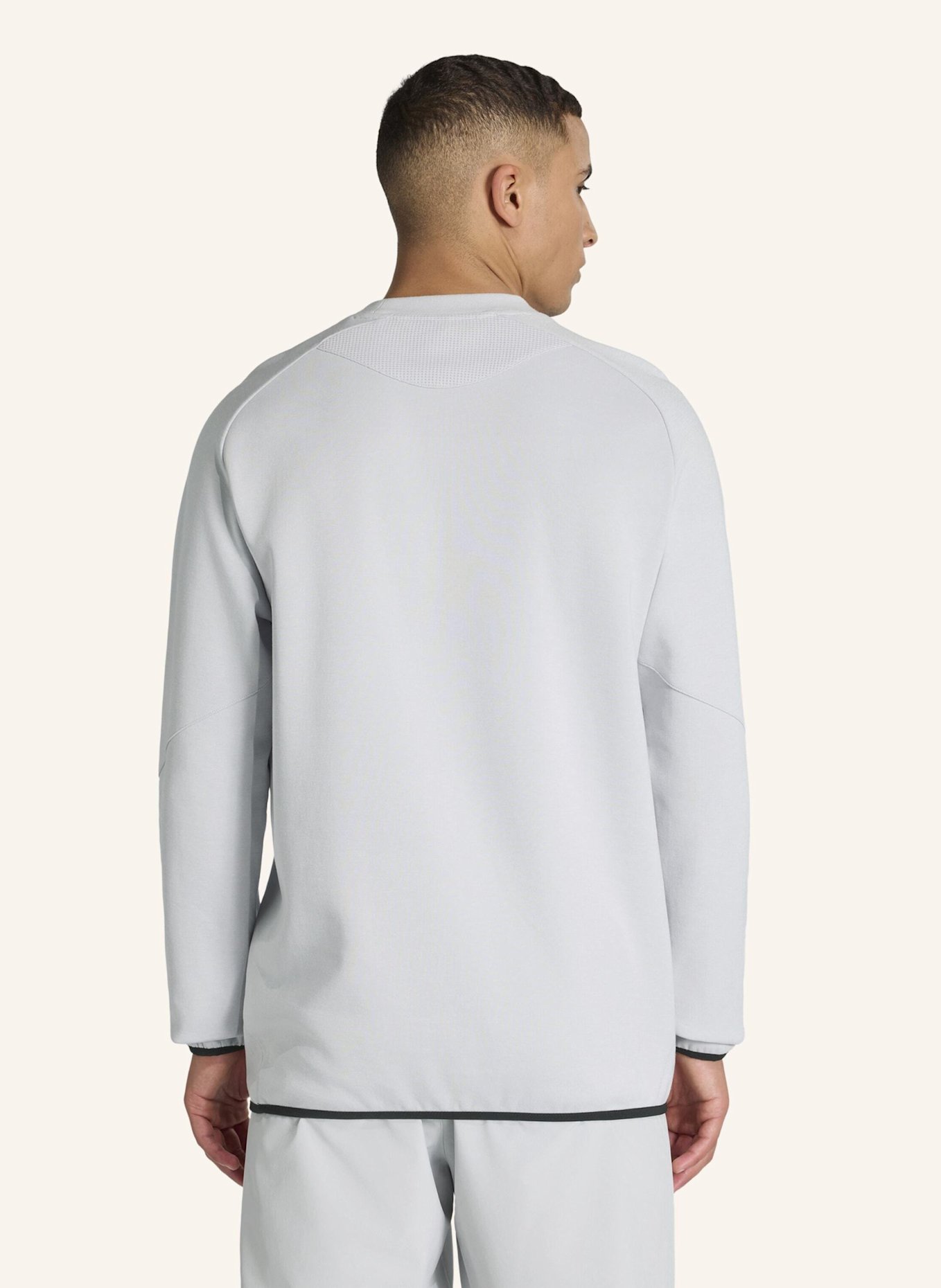 adidas ALGERIEN TIRO TECH SWEATSHIRT: GRAU