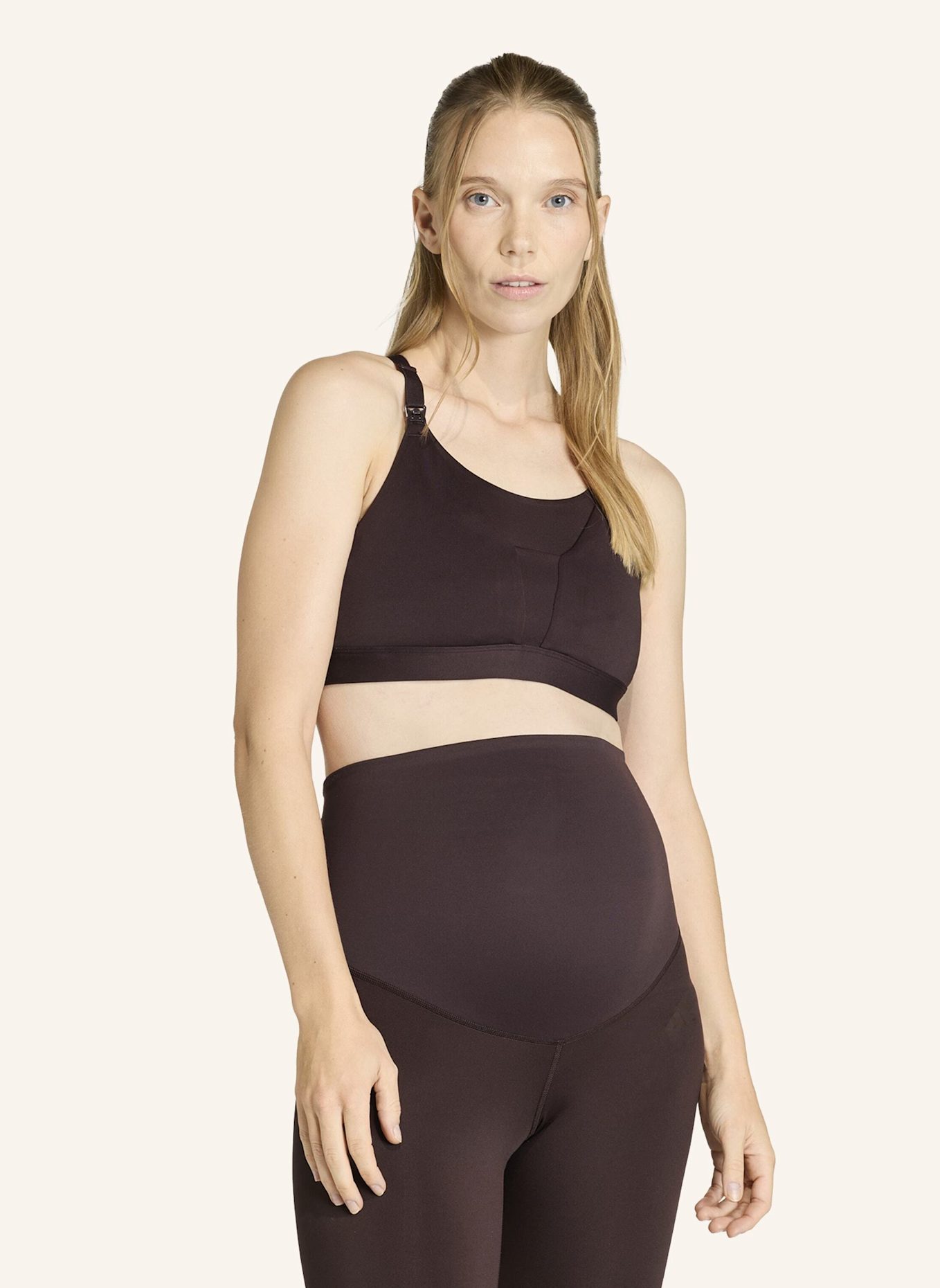 adidas OPTIME WORKOUT STILL-BH, MITTLERE BELASTUNG: BRAUN