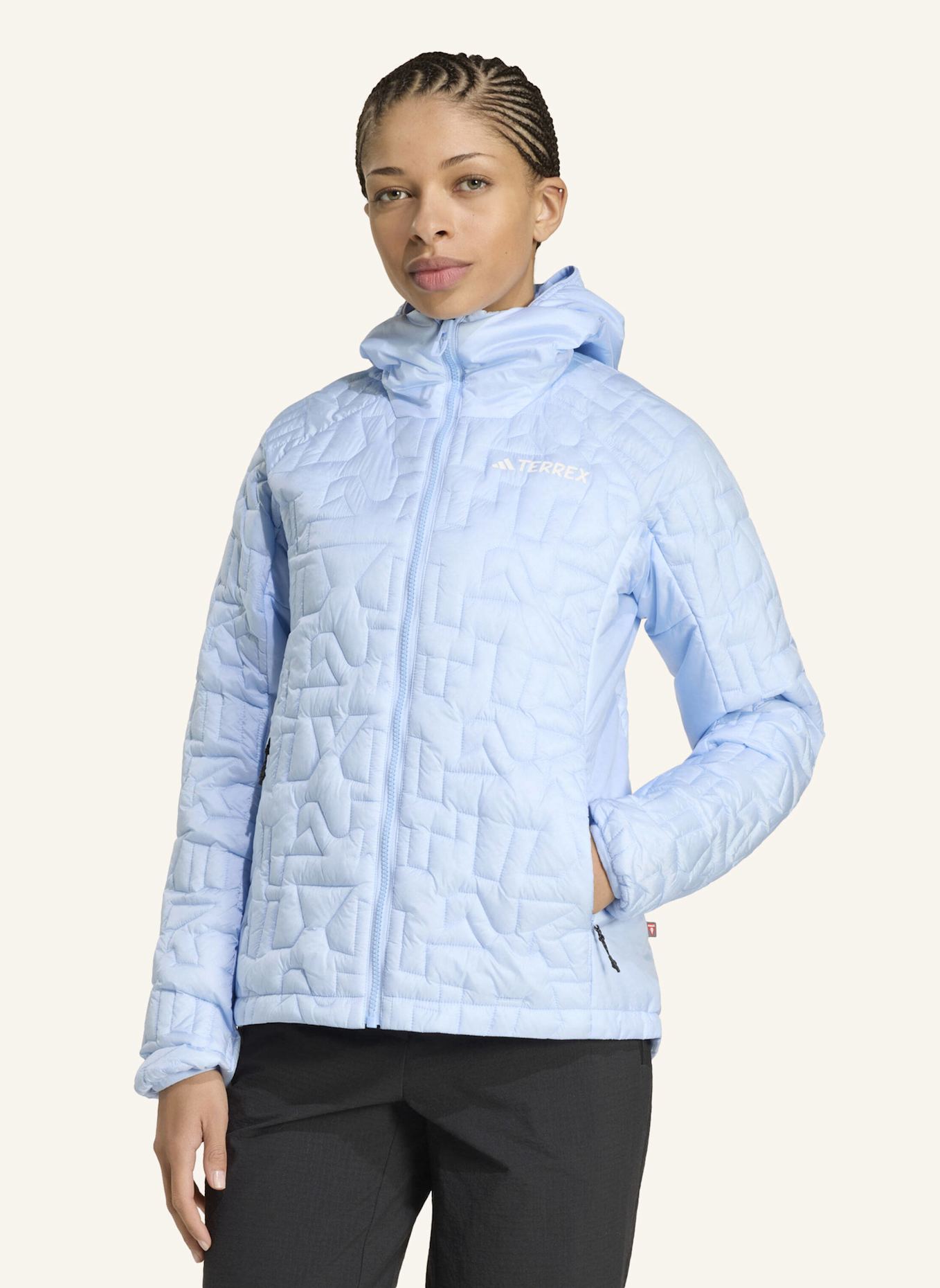 adidas TERREX Steppjacke TERREX XPERIOR PRIMALOFT LOOSE FILL HOODED: BLAU