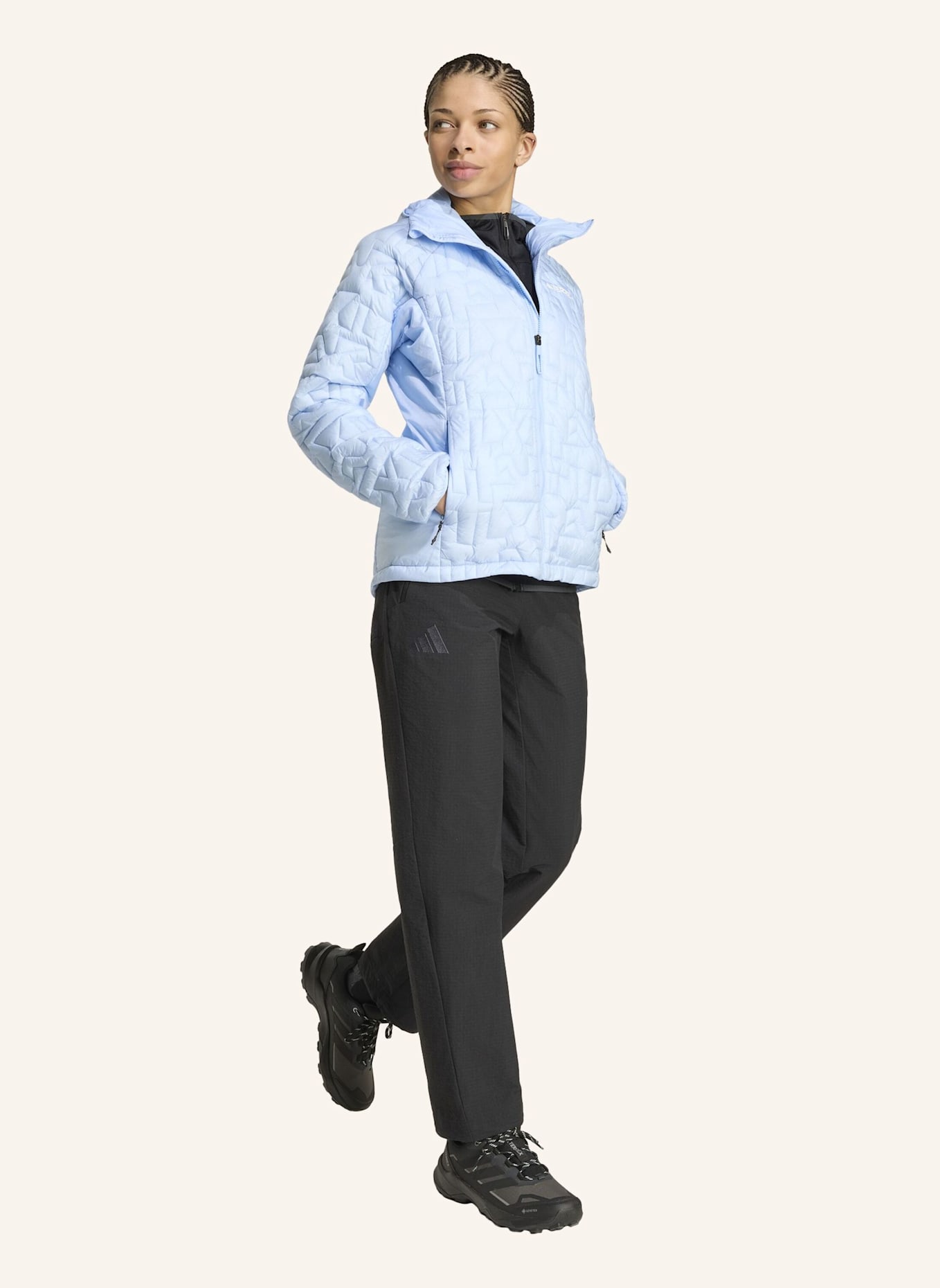 adidas TERREX Steppjacke TERREX XPERIOR PRIMALOFT LOOSE FILL HOODED: BLAU