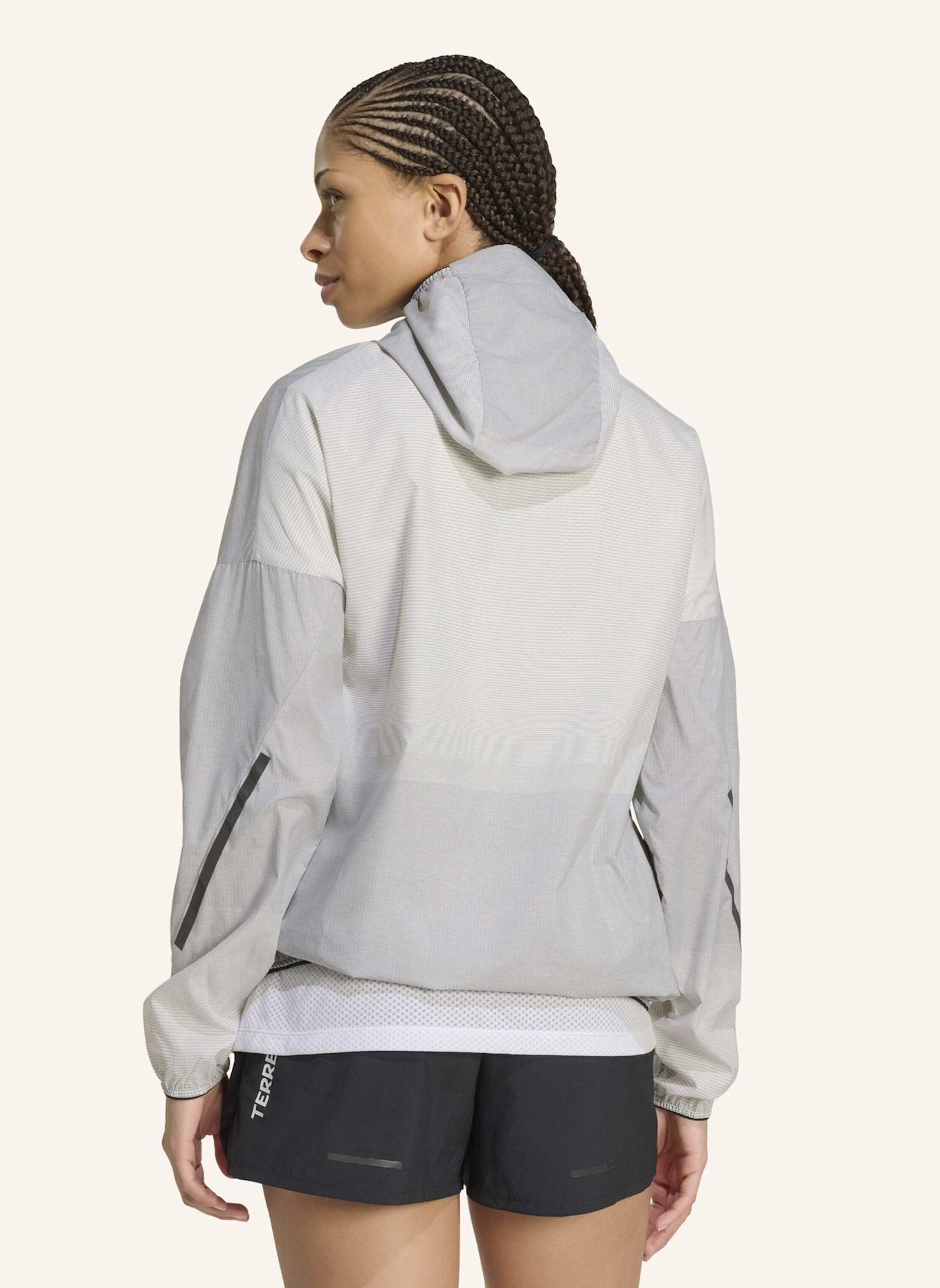 adidas TERREX TERREX XPERIOR CLIMA365 LIGHT WINDWEAVE JACKE: SCHWARZ/ WEISS