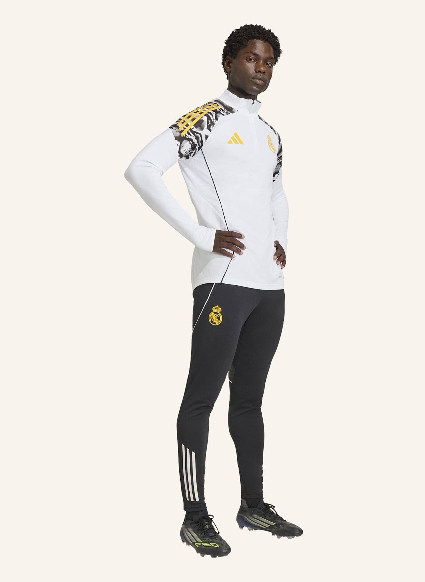 adidas ADIDAS REAL MADRID AVENGERS 25/26 TIRO 25 COMPETITION TRAININGSOBERTEIL: WEISS