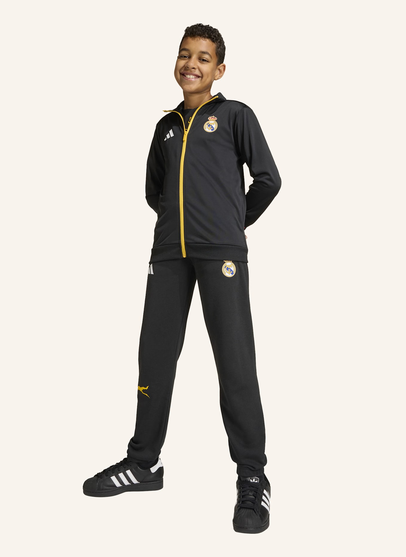 adidas ADIDAS REAL MADRID AVENGERS TRAININGSJACKE KINDER: SCHWARZ