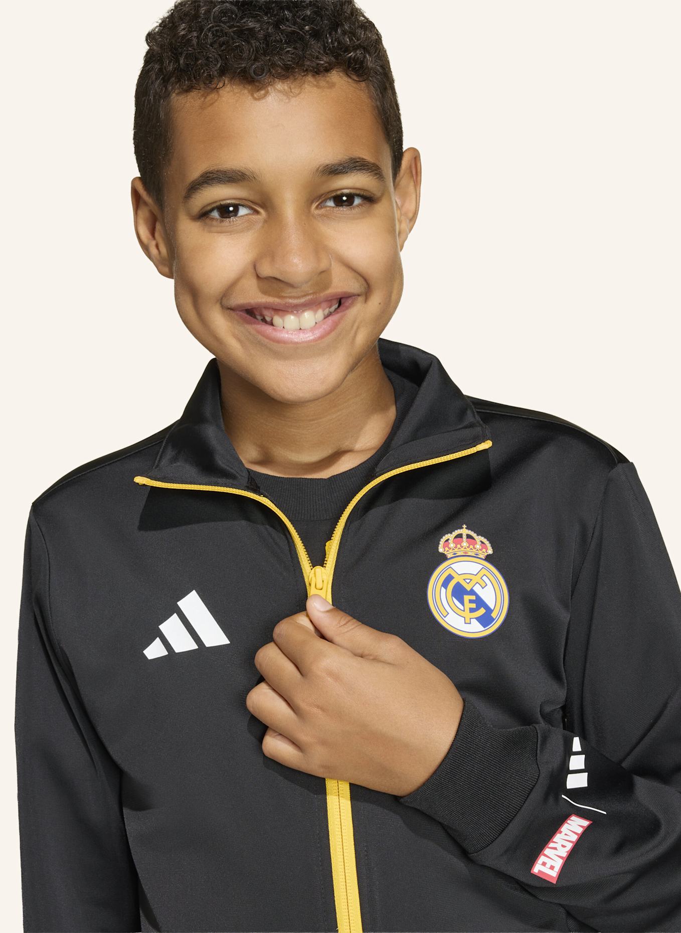 adidas ADIDAS REAL MADRID AVENGERS TRAININGSJACKE KINDER: SCHWARZ