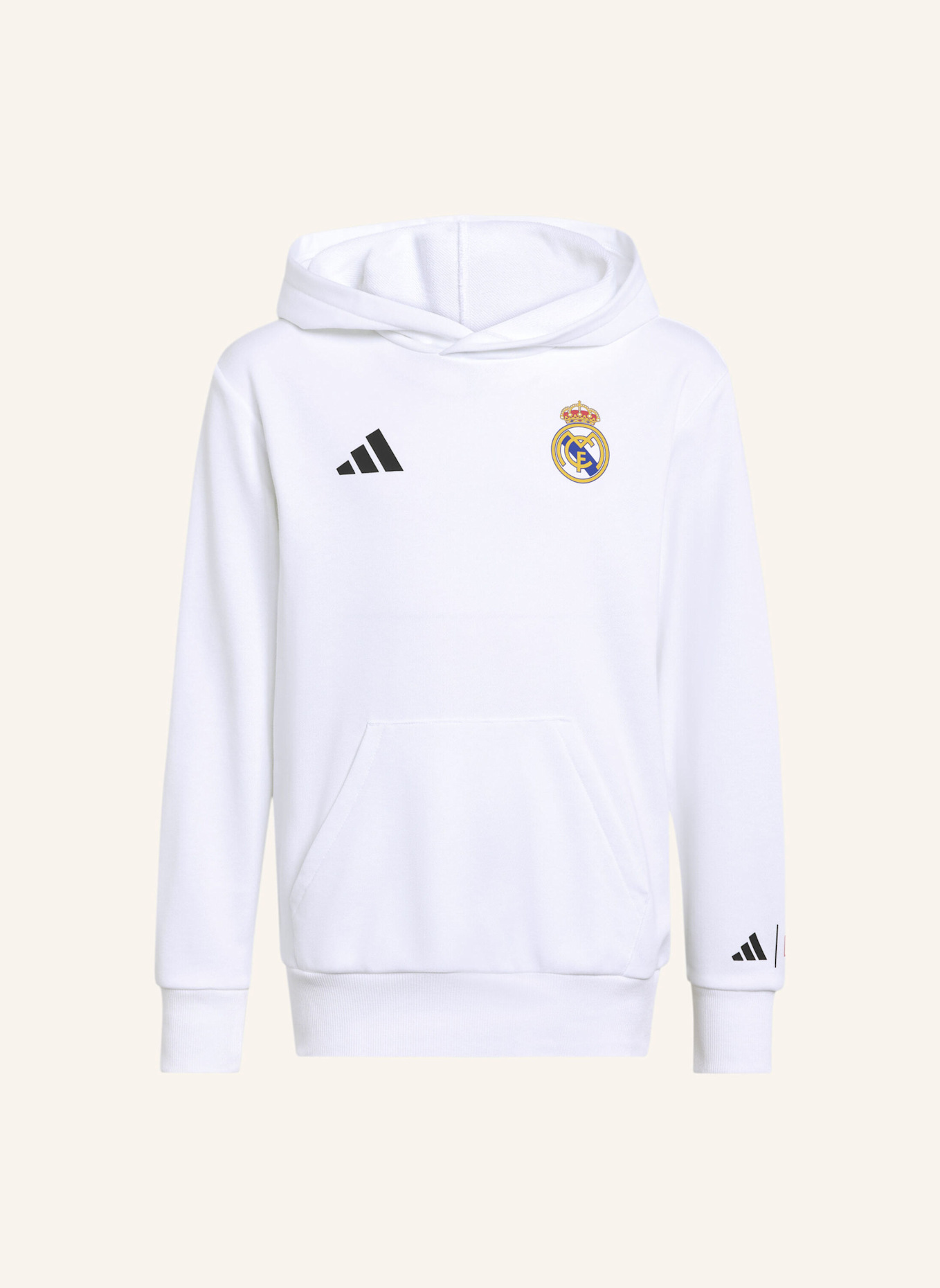 adidas ADIDAS REAL MADRID AVENGERS HOODIE FÜR KINDER: WEISS