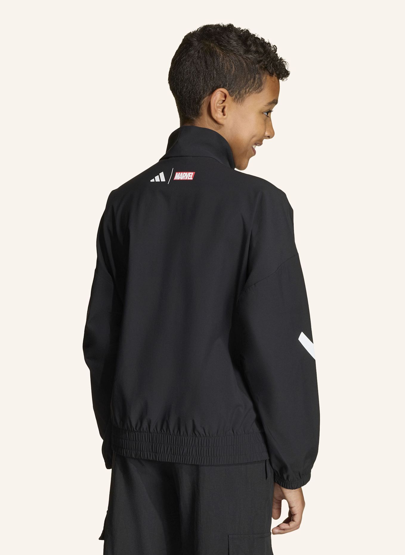 adidas ADIDAS REAL MADRID AVENGERS Z.N.E. ANTHEM JACKE FÜR KINDER: SCHWARZ