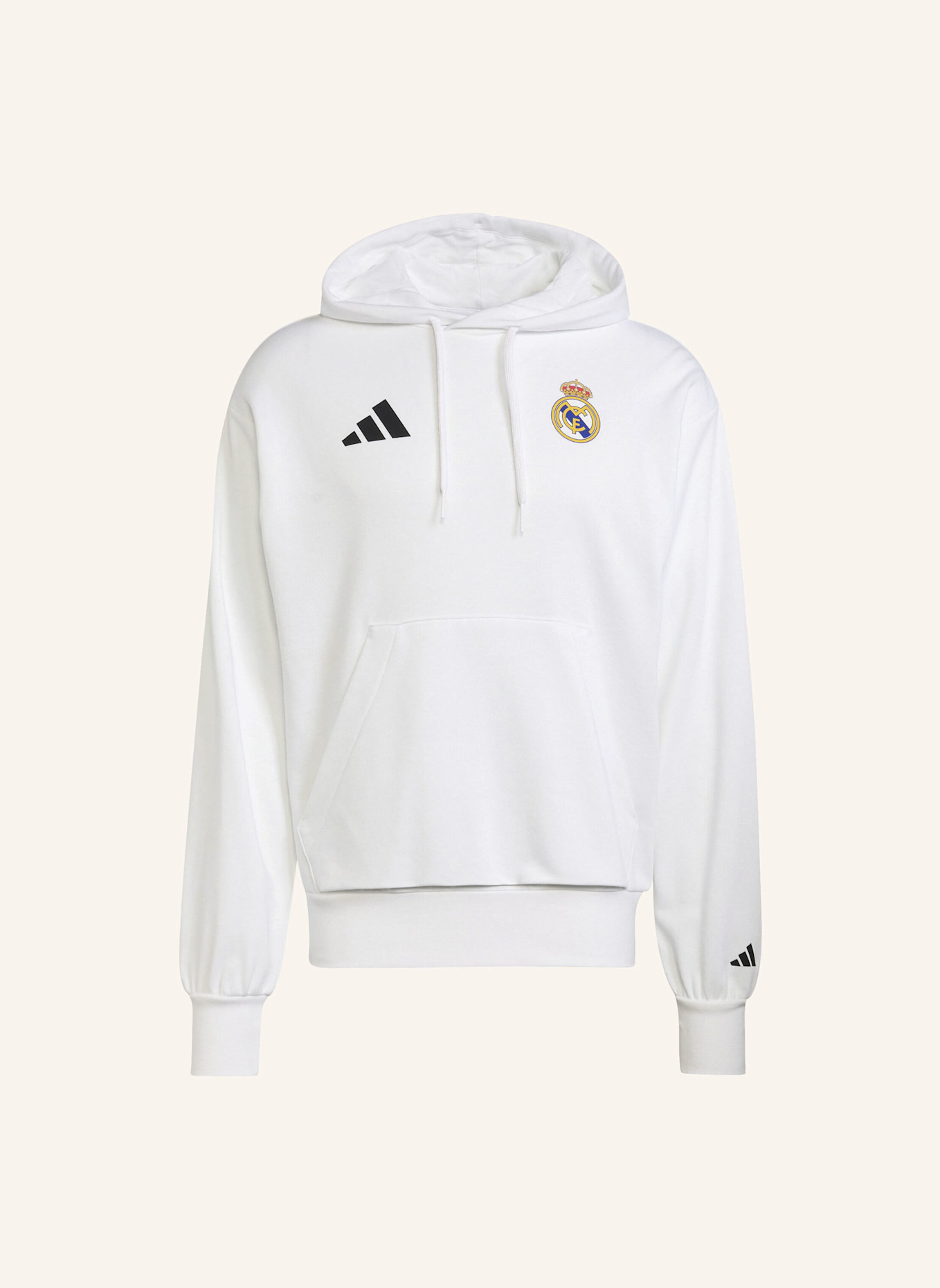 adidas ADIDAS REAL MADRID AVENGERS HOODIE: WEISS