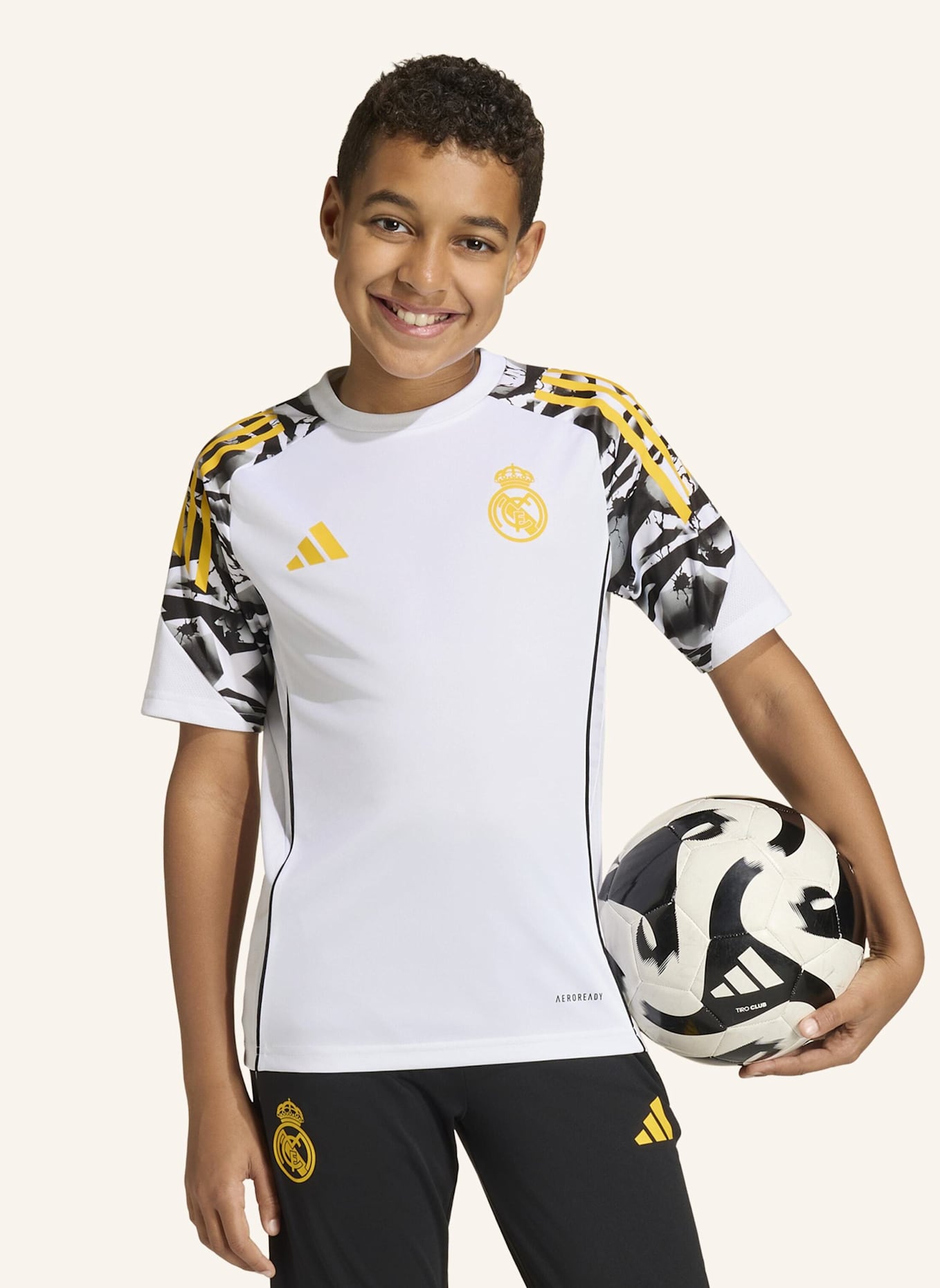 adidas ADIDAS REAL MADRID AVENGERS 25/26 TIRO25 COMPETITION KIDS TRAININGSTRIKOT: WEISS