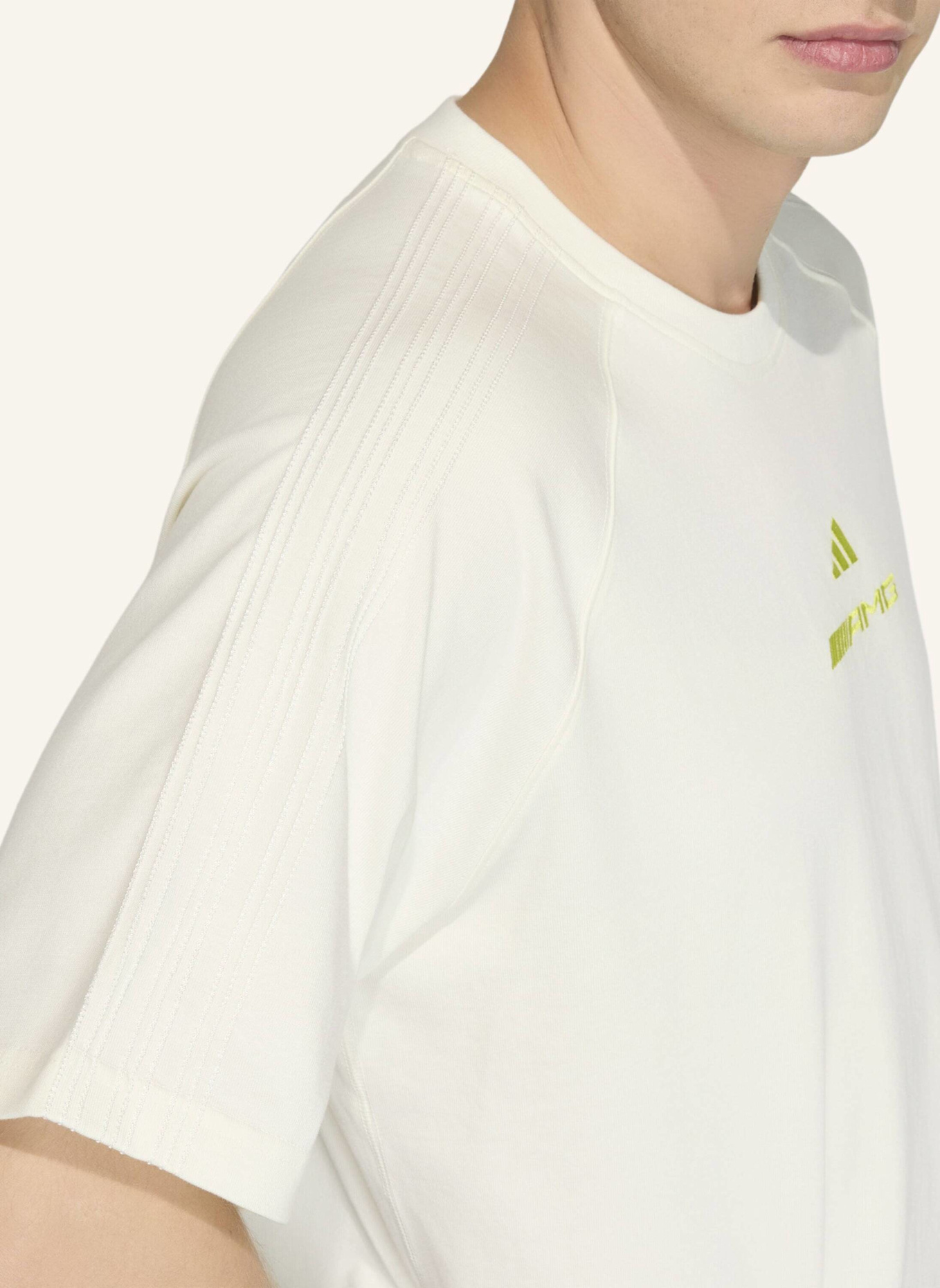 adidas AMG WASHED T-SHIRT: WEISS