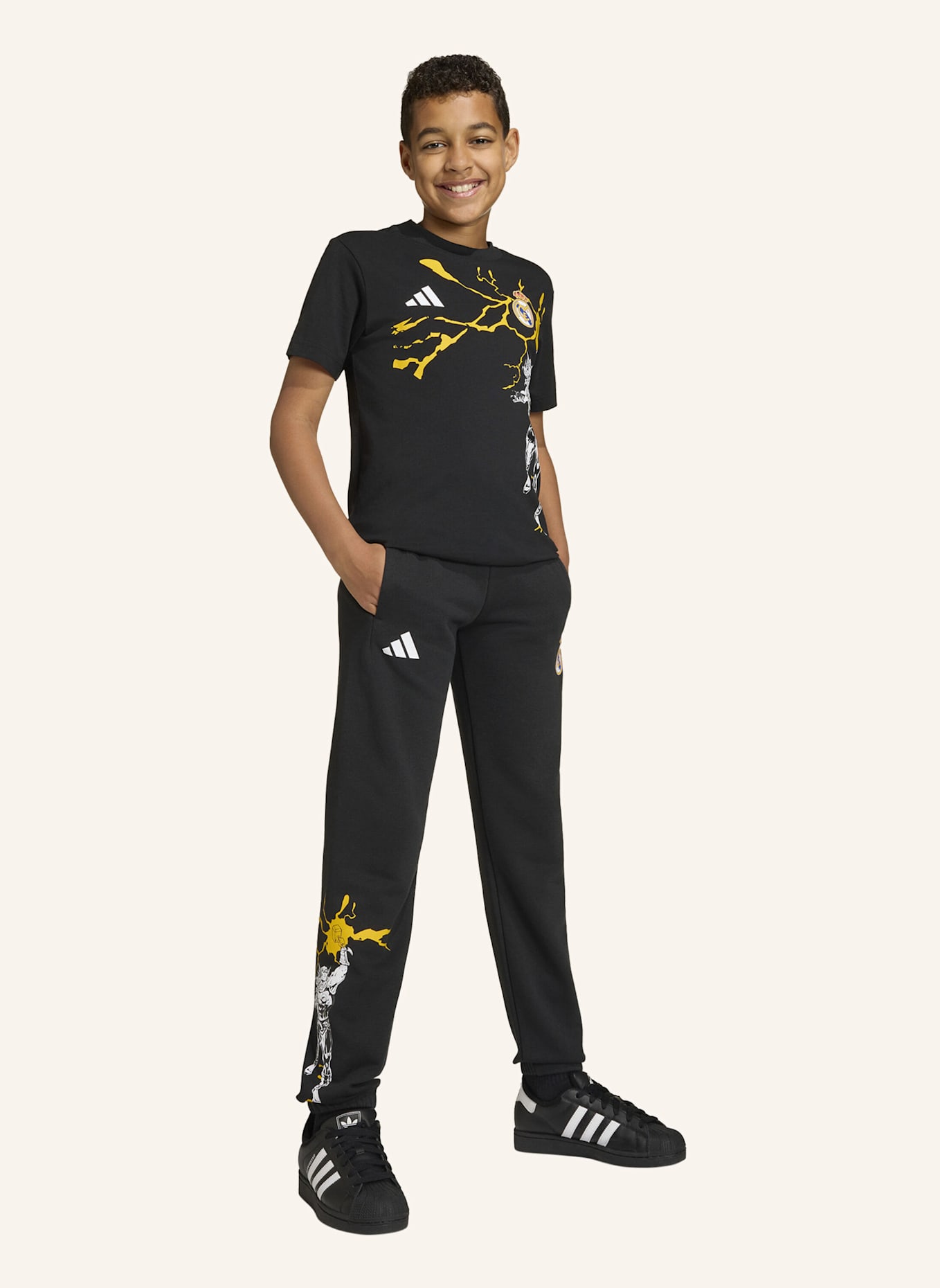 adidas ADIDAS REAL MADRID AVENGERS HOSE KINDER: SCHWARZ