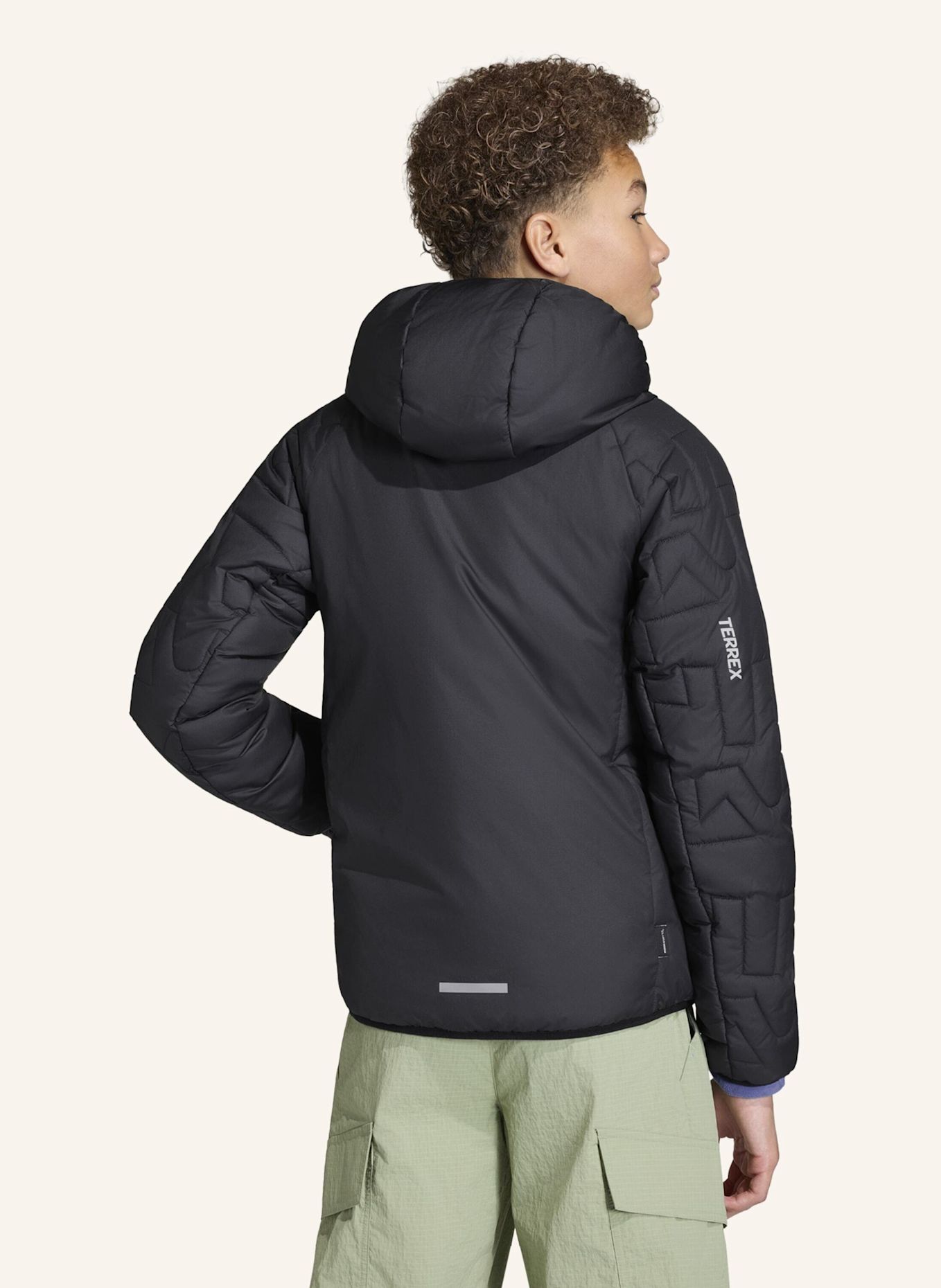 adidas TERREX TERREX KIDS XPERIOR CLIMAWARM PADDED JACKE: SCHWARZ