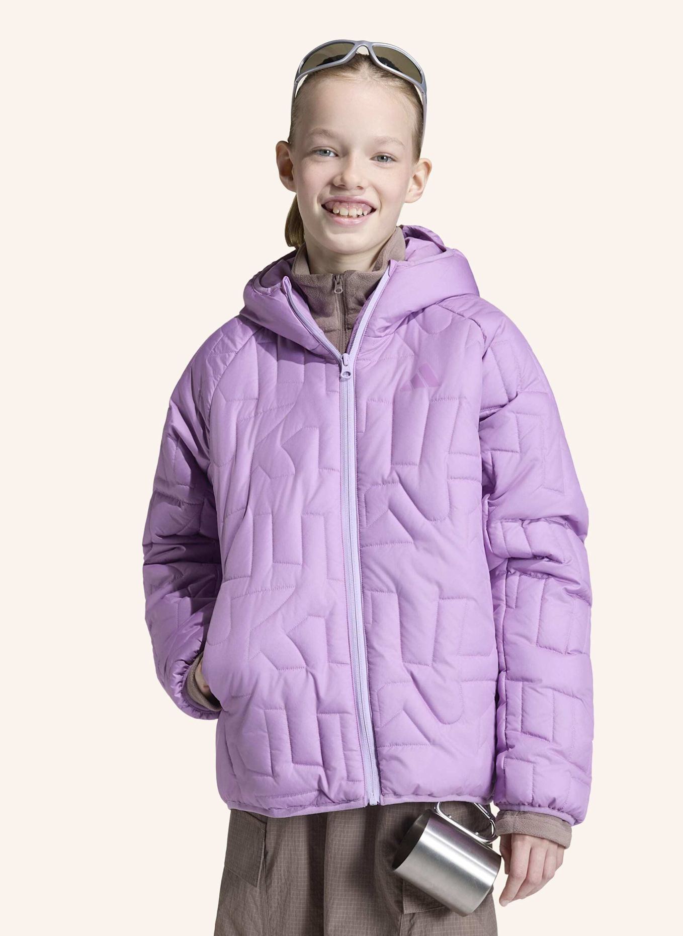 adidas TERREX TERREX KIDS XPERIOR CLIMAWARM PADDED JACKE: LILA