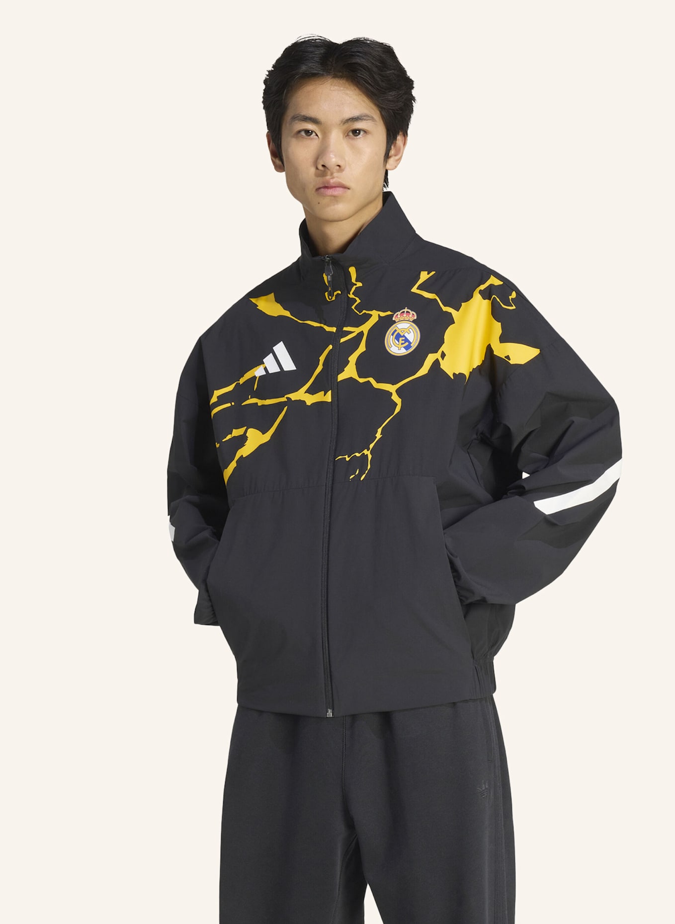 adidas ADIDAS REAL MADRID AVENGERS Z.N.E. ANTHEM JACKE: SCHWARZ