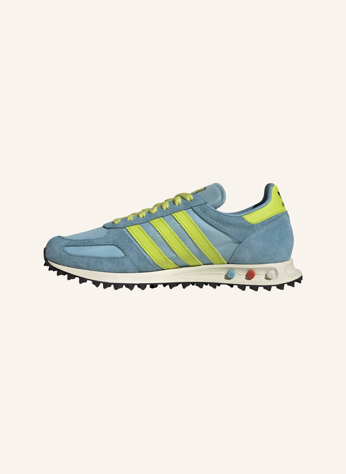 adidas Originals LA TRAINER OG SCHUH: BLAU/ GELB