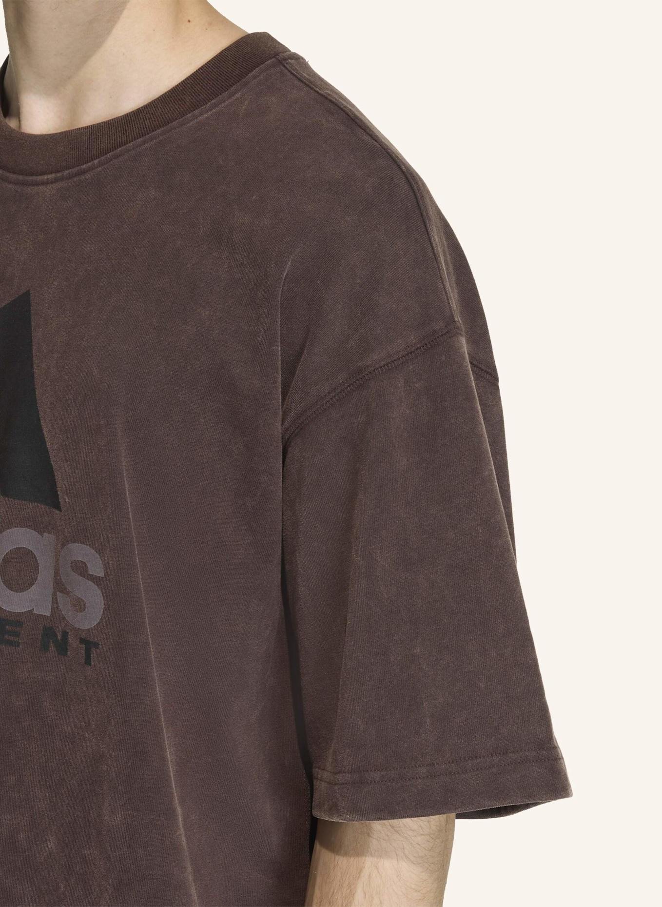 adidas Originals ADIDAS EQUIPMENT T-SHIRT: BRAUN