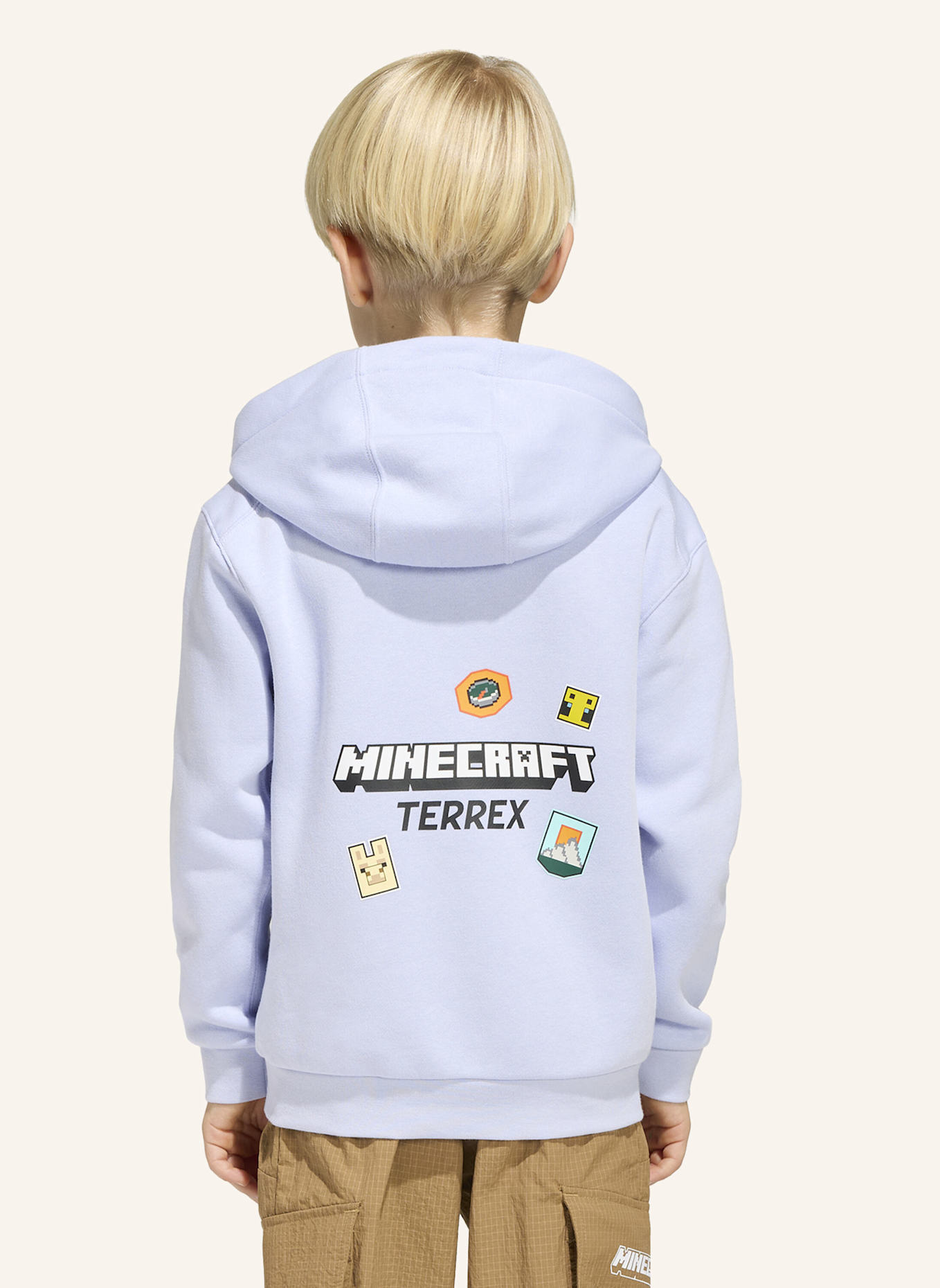 adidas TERREX ADIDAS MINECRAFT TERREX HOODIE: LILA