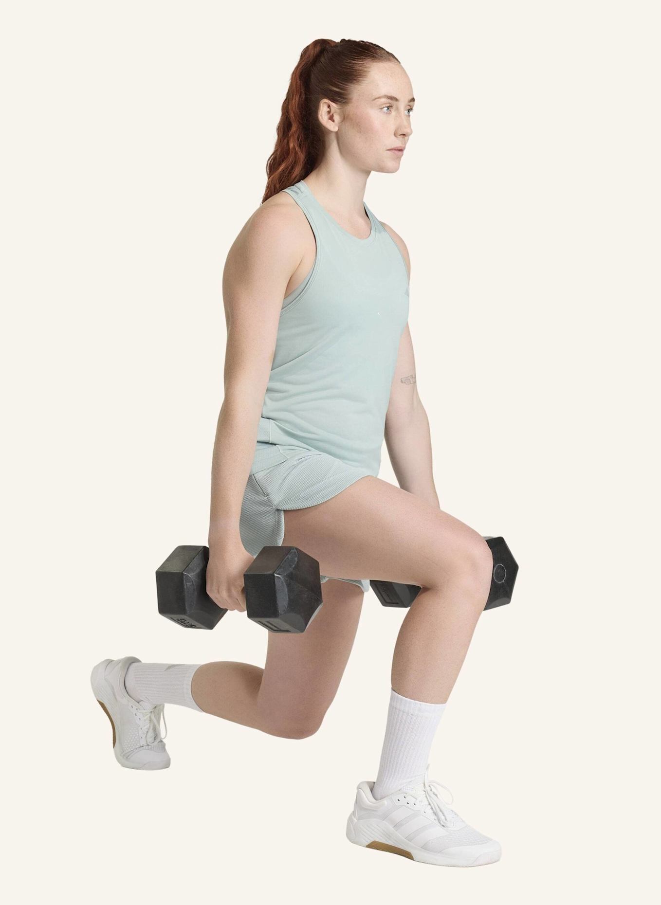 adidas Tanktop D4T: GRÜN