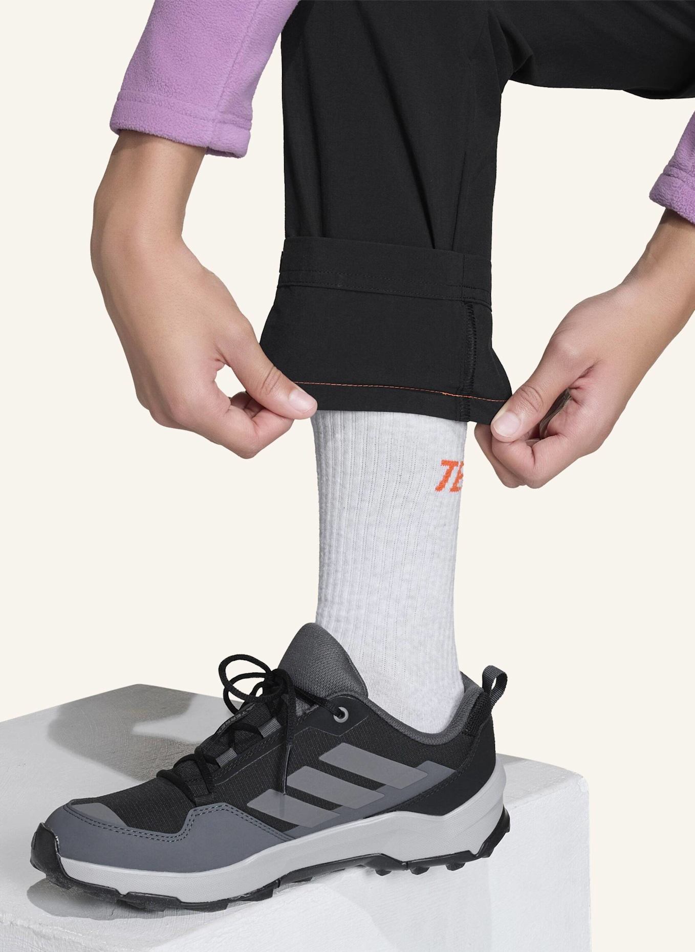 adidas TERREX TERREX MULTI CLIMA365 KIDS ZIP-OFF HOSE: SCHWARZ