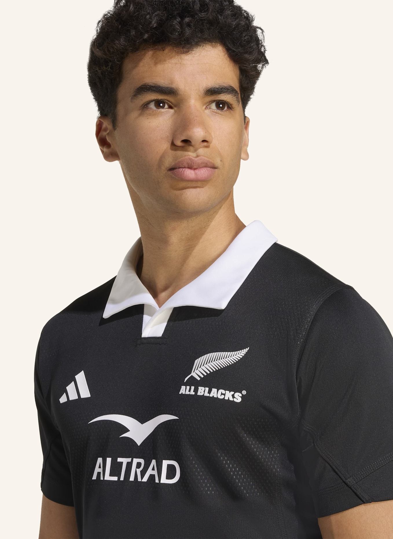 adidas ALL BLACKS PERFORMANCE HEIMTRIKOT: SCHWARZ