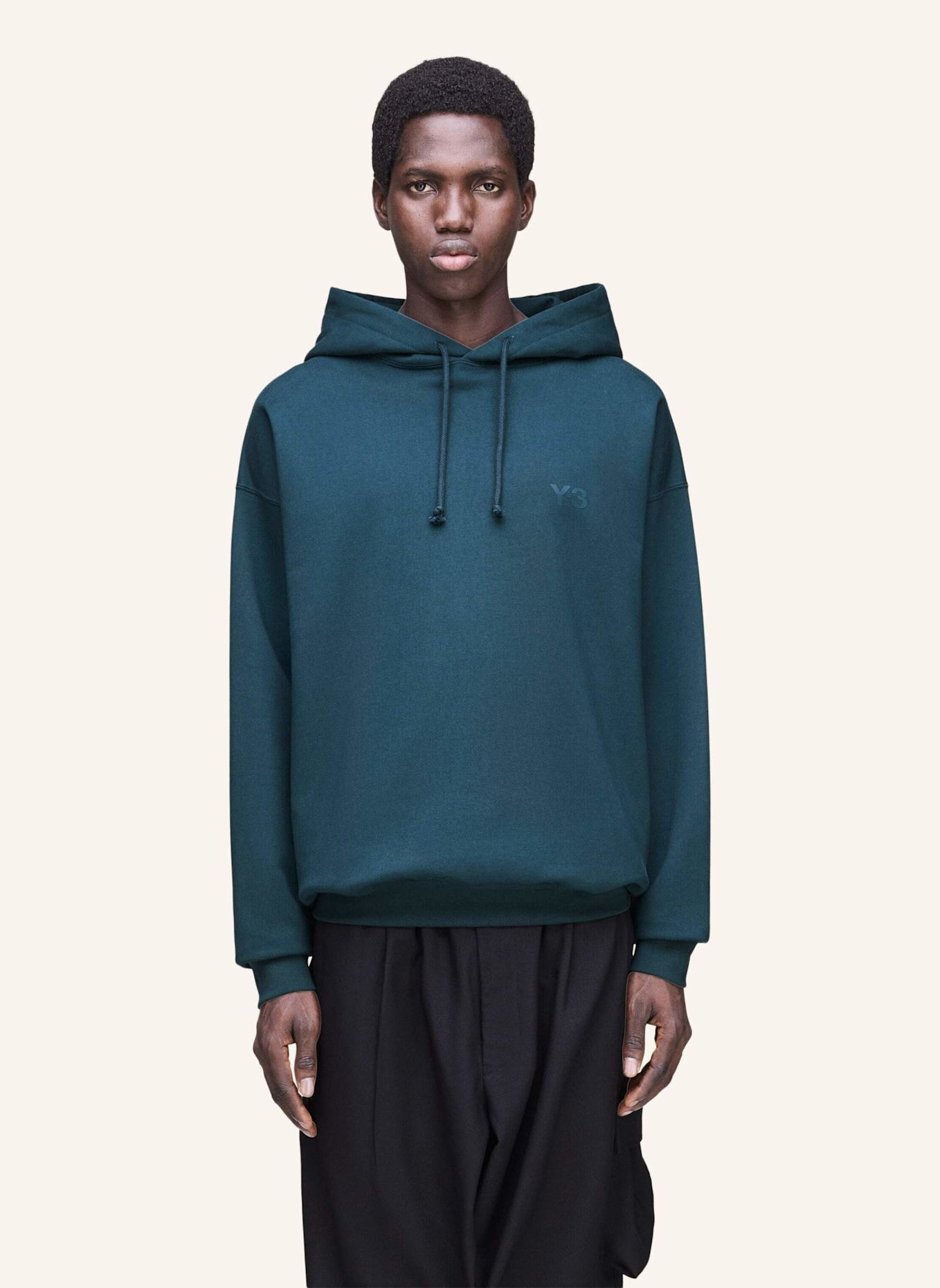 Y-3 Y-3 FT HOODIE: GRÜN