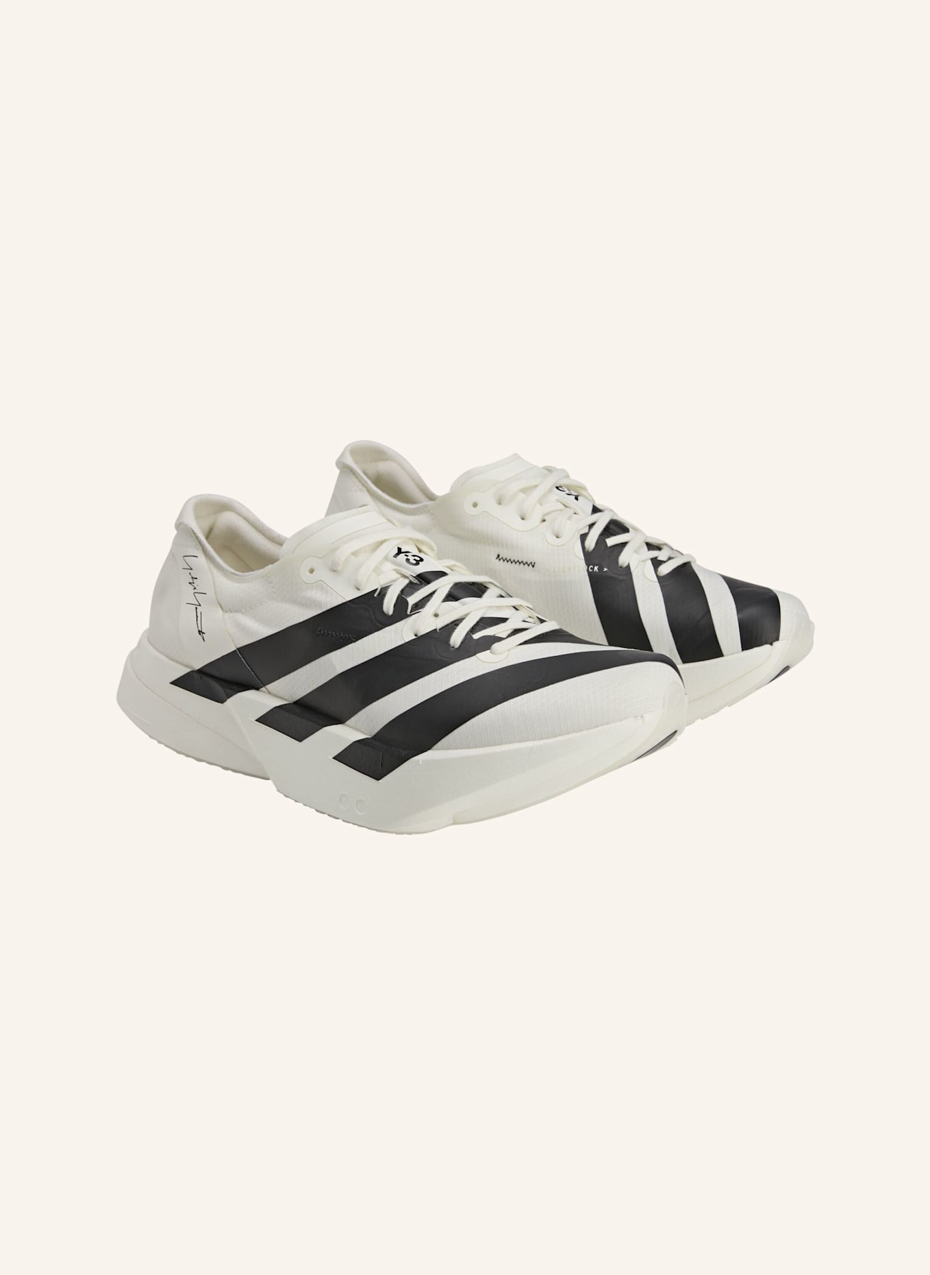 Y-3 Y-3 ADIOS PRO 4 SCHUH: WEISS/ SCHWARZ