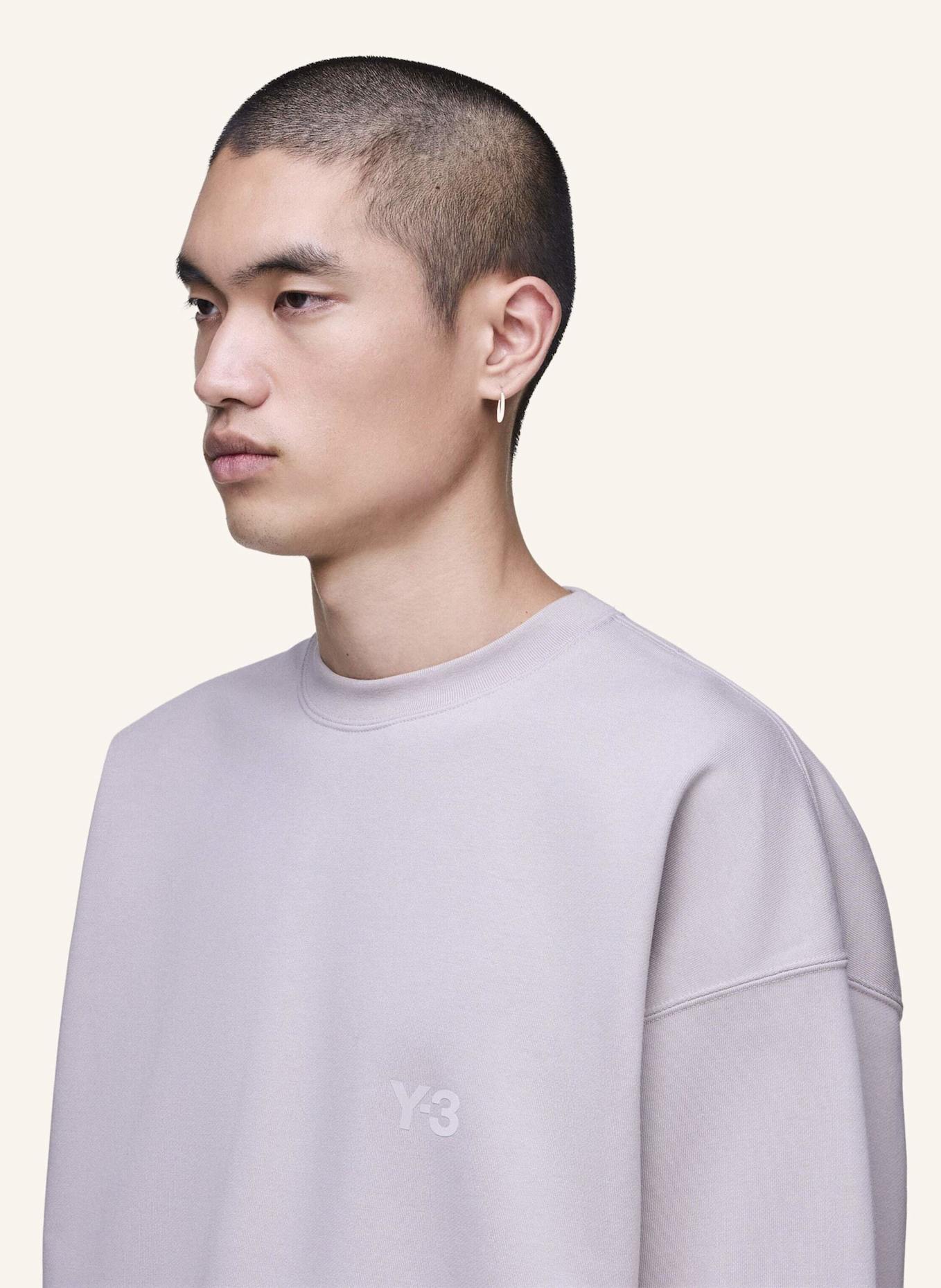 Y-3 Y-3 BRUSHED TERRY SWEATSHIRT: BRAUN