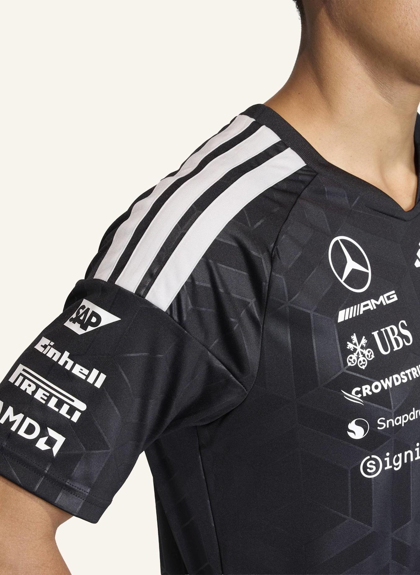 adidas MERCEDES - AMG PETRONAS FORMULA 1 TEAM DRIVER TRIKOT: SCHWARZ