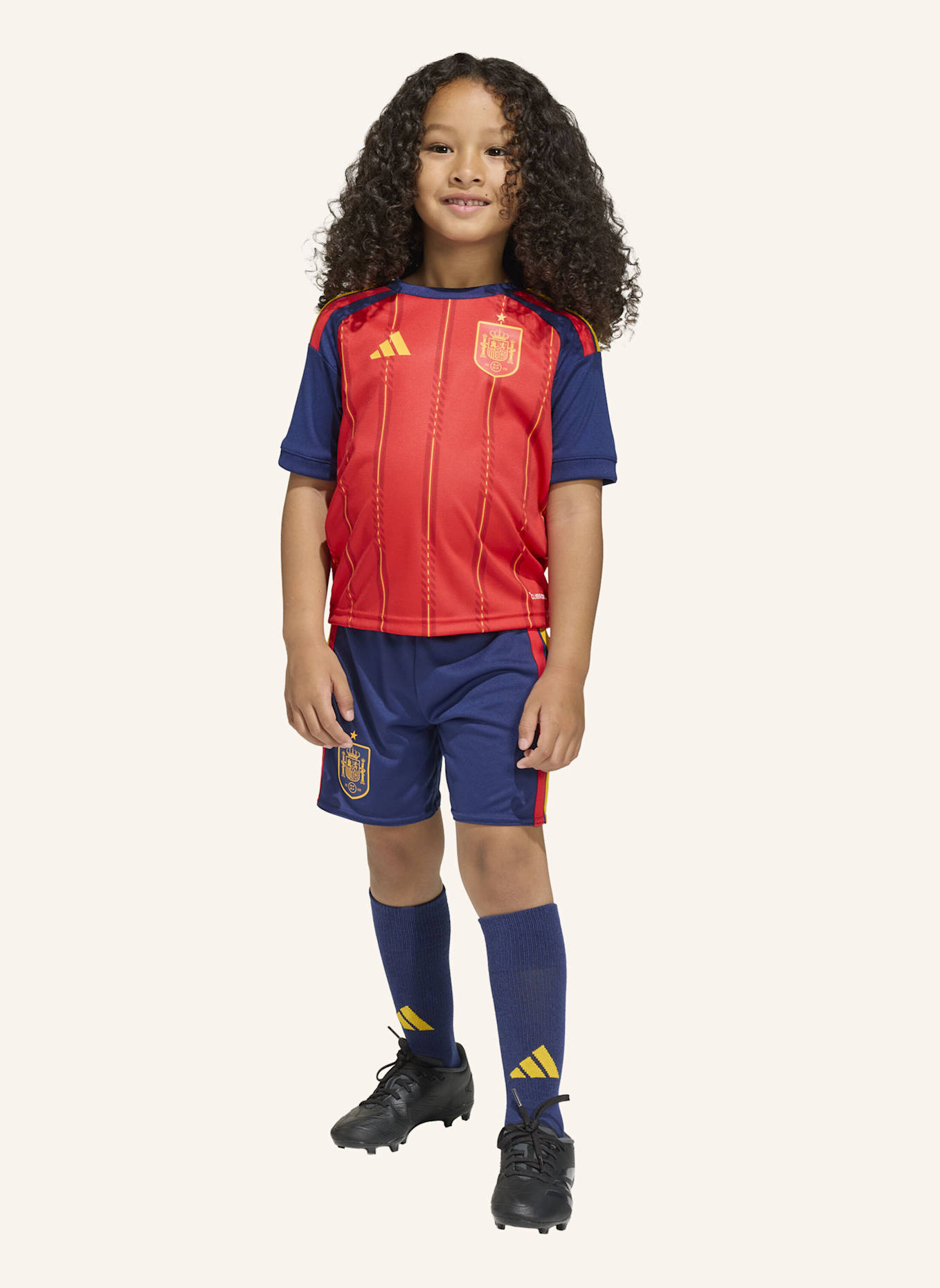 adidas SPANIEN 26 HEIM-SET KINDER: ROT