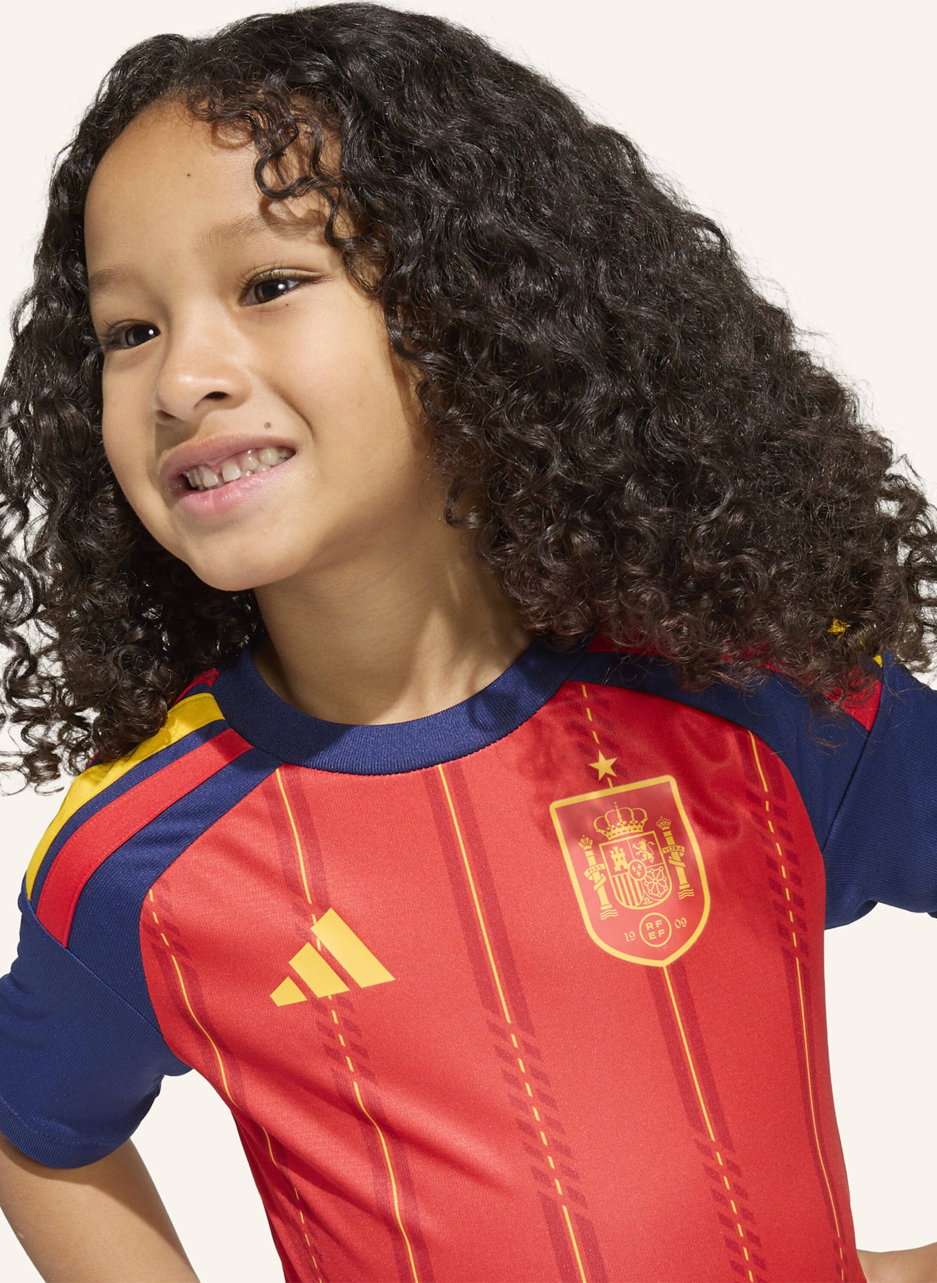 adidas SPANIEN 26 HEIM-SET KINDER: ROT