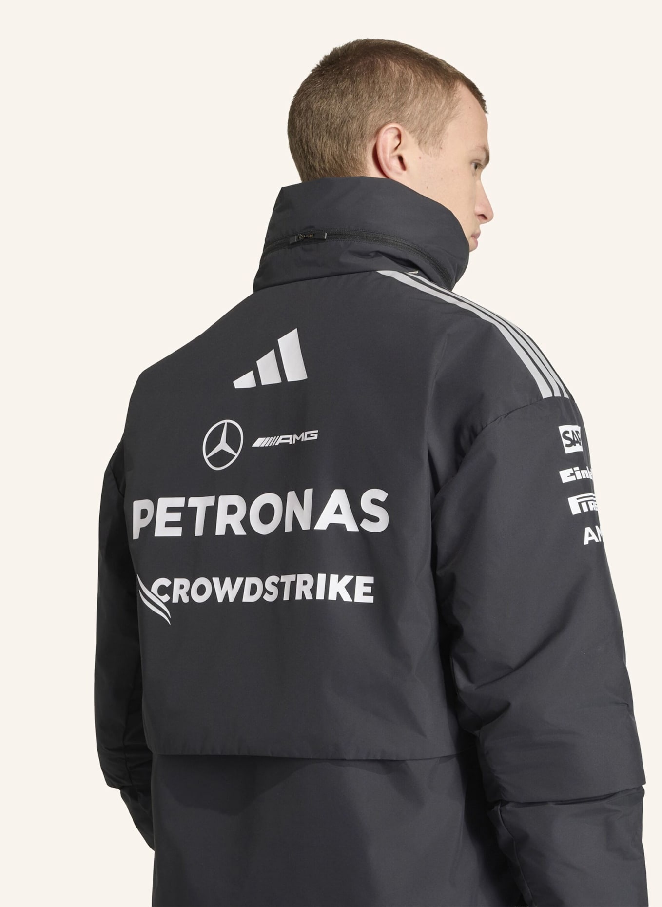 adidas MERCEDES - AMG PETRONAS FORMULA 1 TEAM ENGINEERS JACKE: SCHWARZ