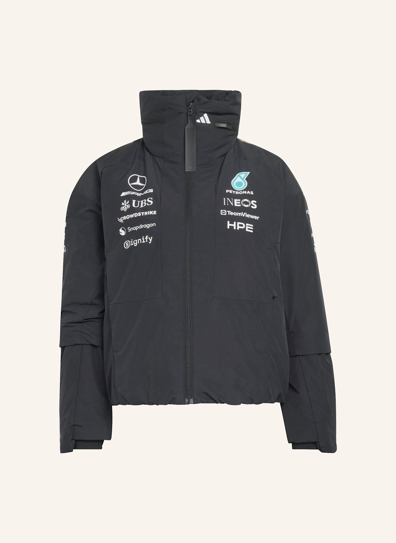 adidas MERCEDES - AMG PETRONAS FORMULA 1 TEAM ENGINEERS JACKE: SCHWARZ