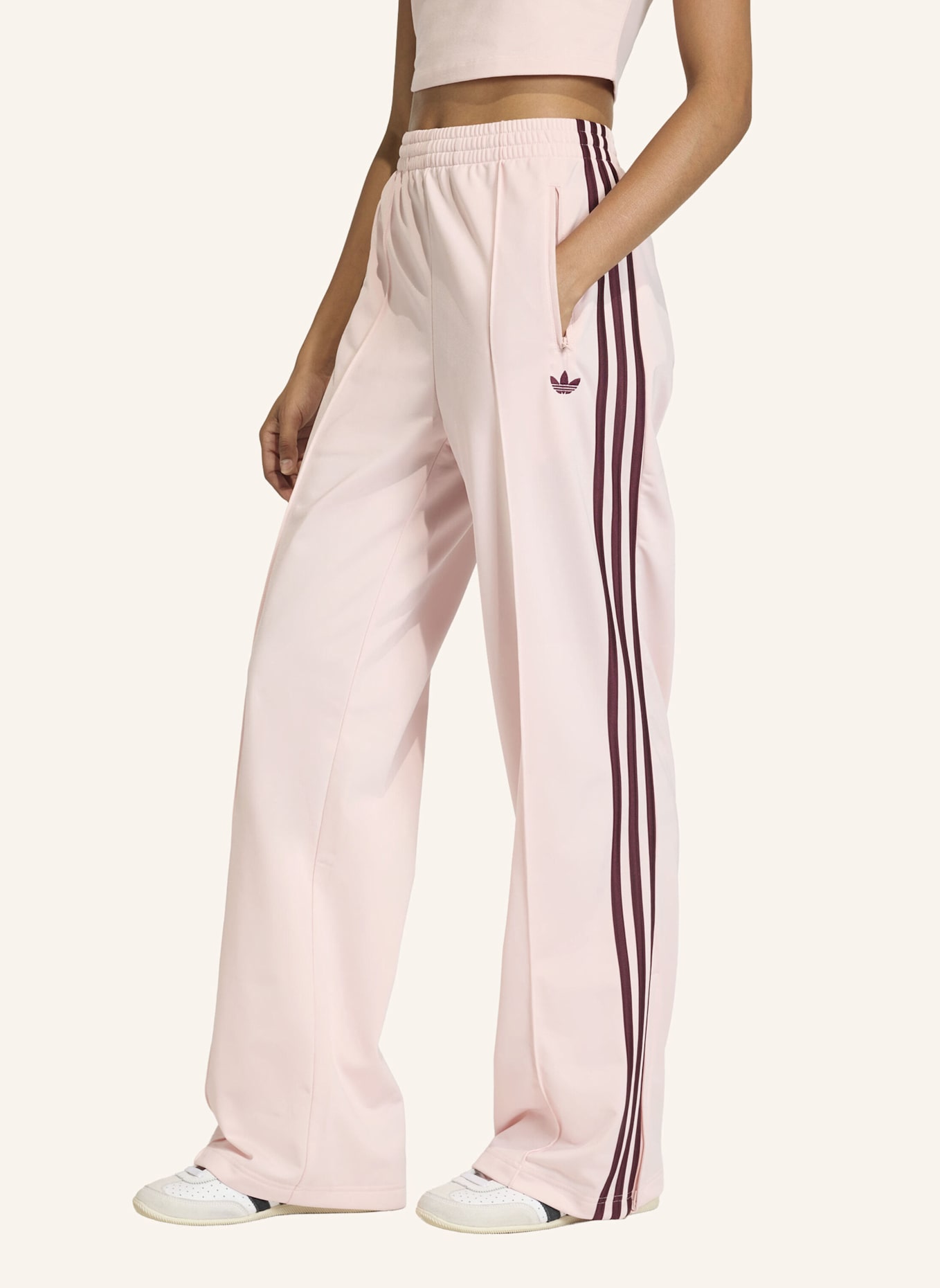 adidas Originals Track Pants FB LOOSE: PINK/ BRAUN