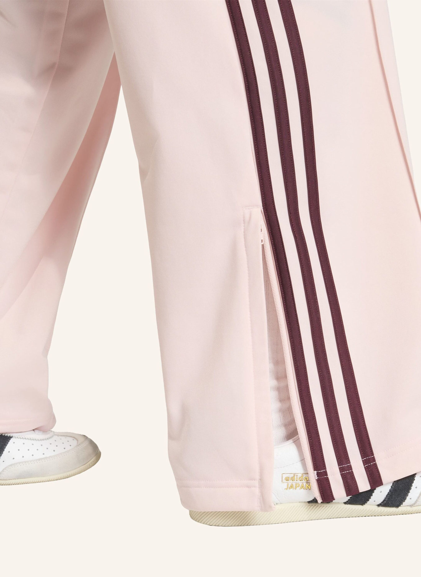 adidas Originals Track Pants FB LOOSE: PINK/ BRAUN