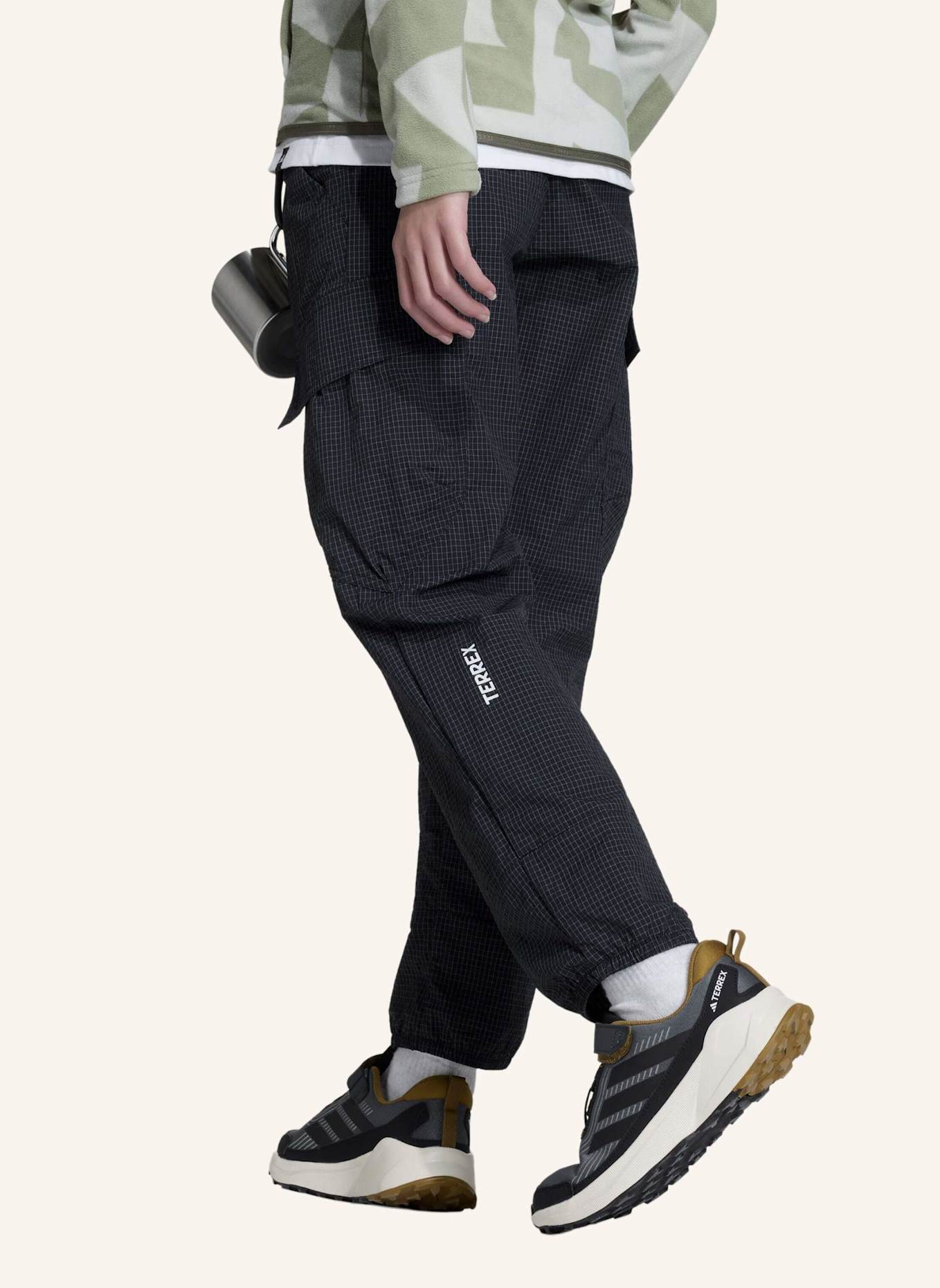 adidas TERREX TERREX KIDS XPLORIC CLIMA365 CARGOHOSE FÜR KINDER: SCHWARZ