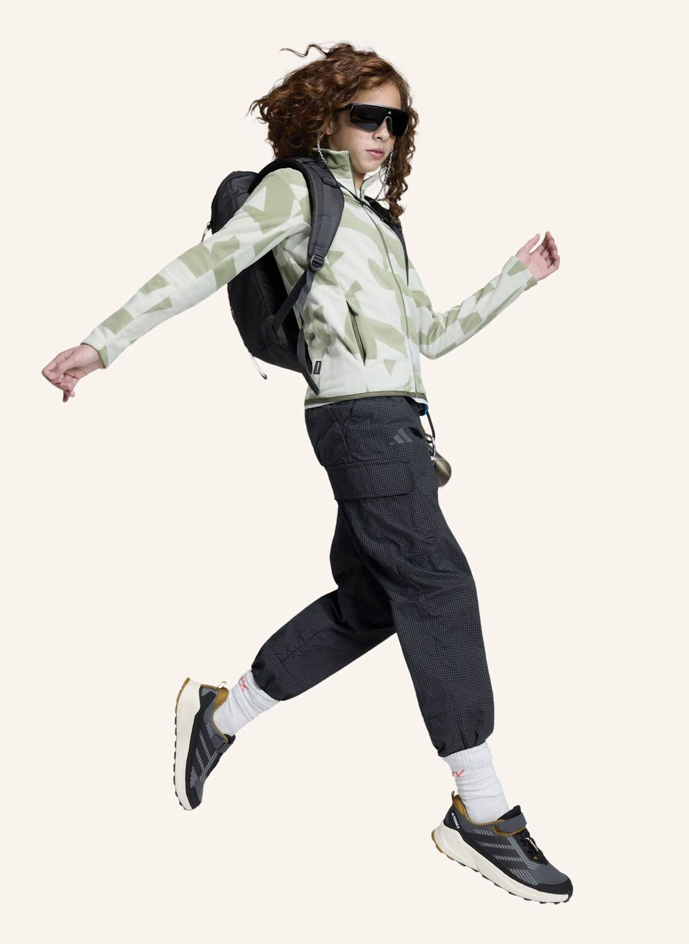 adidas TERREX TERREX KIDS XPLORIC CLIMA365 CARGOHOSE FÜR KINDER: SCHWARZ