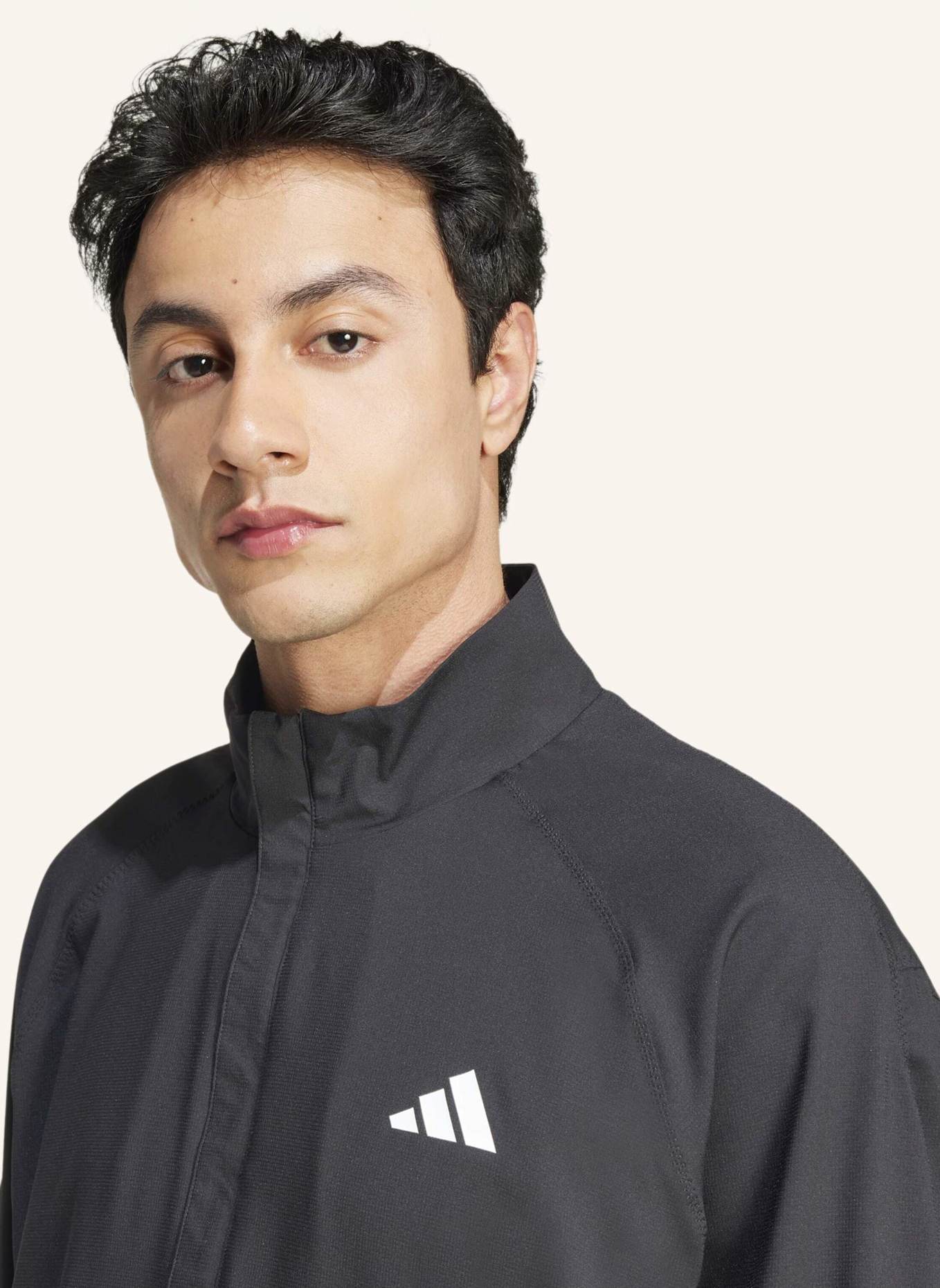 adidas WALK-ON TENNISJACKE: SCHWARZ