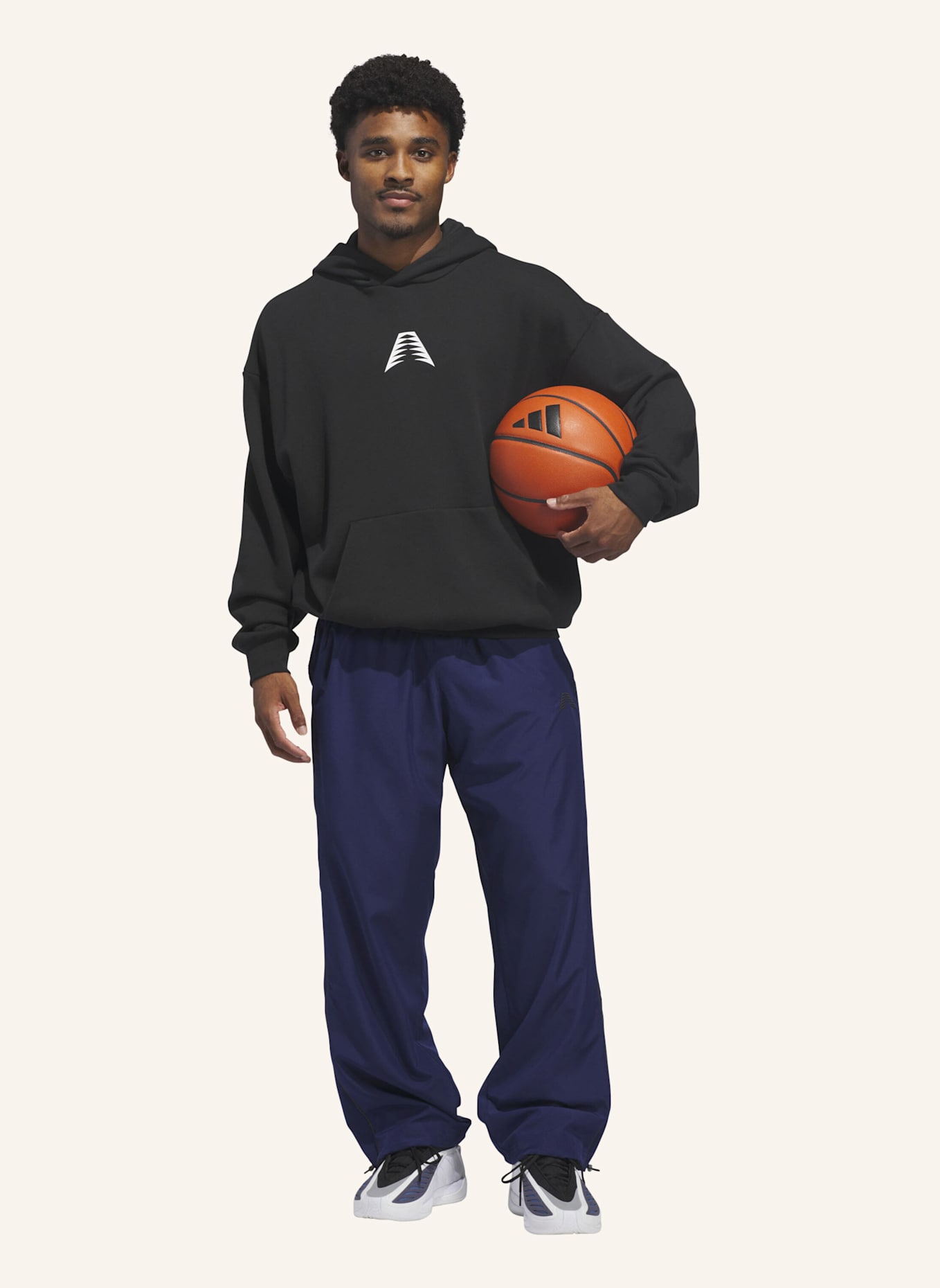 adidas ANTHONY EDWARDS FOUNDATION TRAININGSHOSE: BLAU