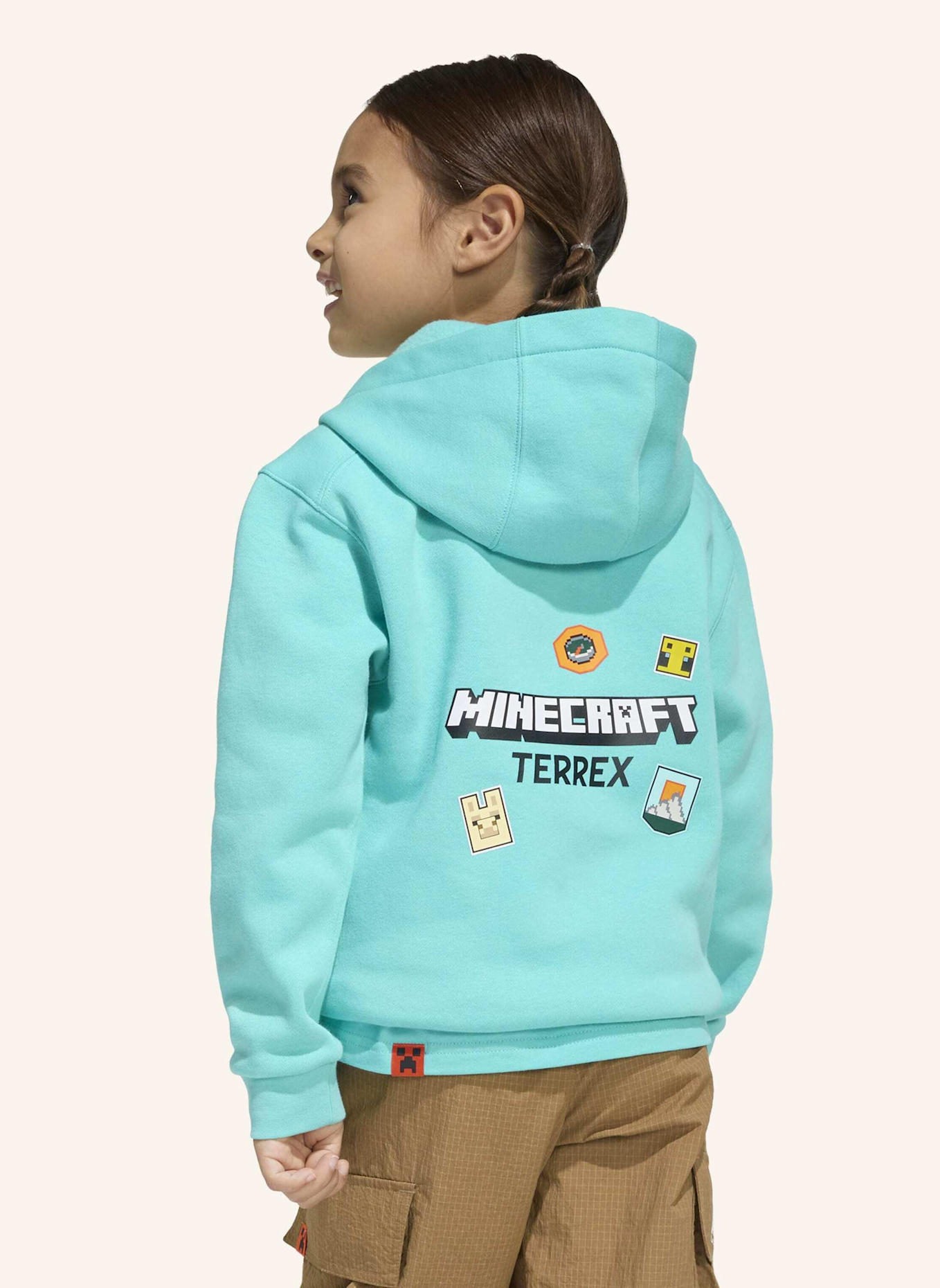 adidas TERREX ADIDAS MINECRAFT TERREX HOODIE: GRÜN