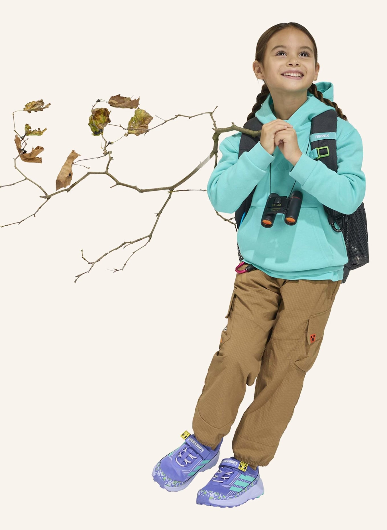 adidas TERREX ADIDAS MINECRAFT TERREX HOODIE: GRÜN