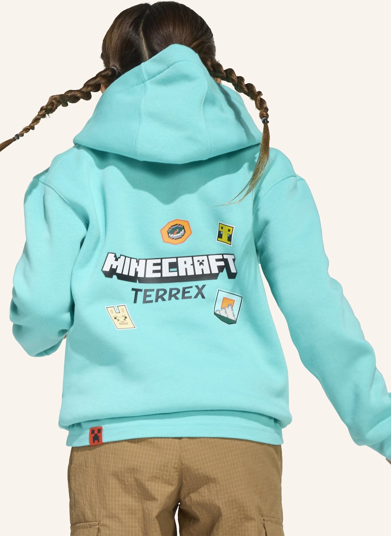 adidas TERREX ADIDAS MINECRAFT TERREX HOODIE: GRÜN
