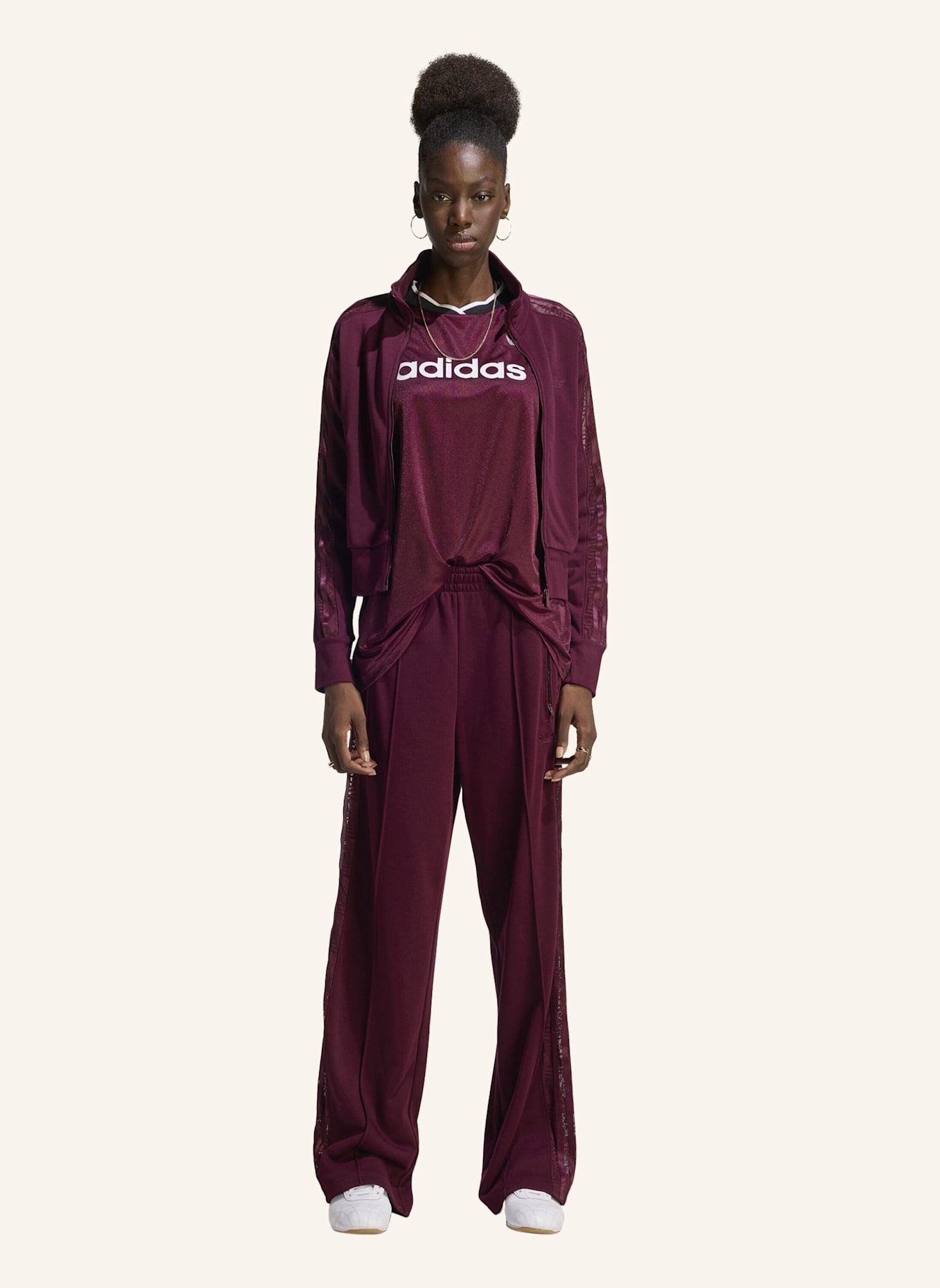 adidas Originals FIREBIRD LACE ORIGINALS JACKE: ROT