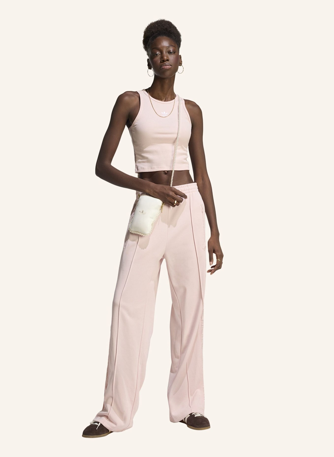 adidas Originals FIREBIRD LACE JOGGINGHOSE: ROSA