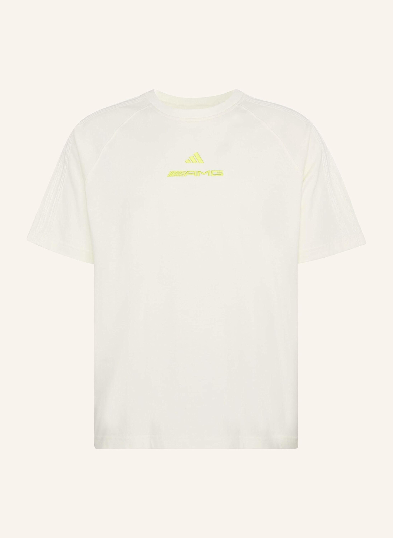 adidas AMG WASHED T-SHIRT: WEISS
